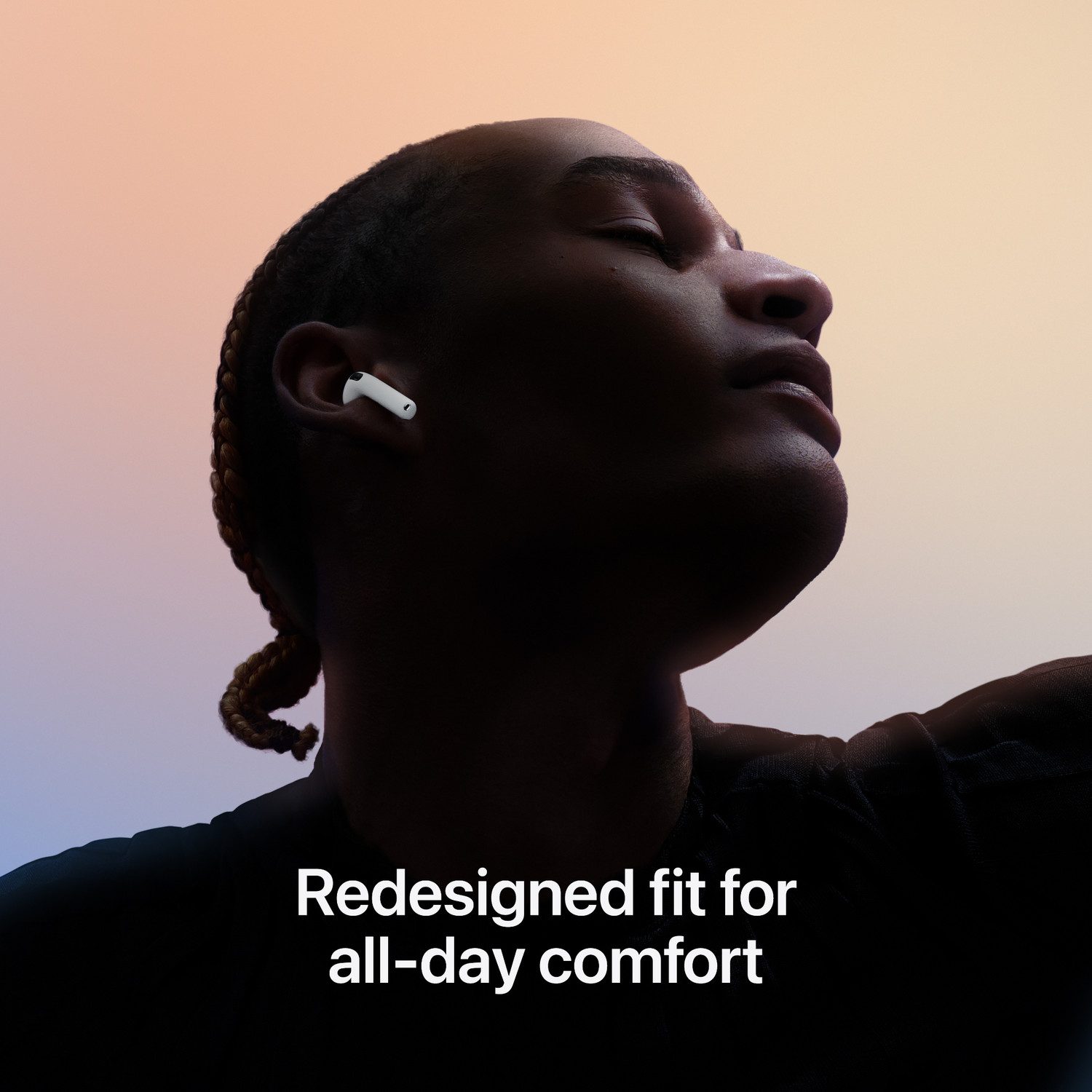 Image of Apple AirPods 4 Wireless Earbuds with Active Noise Cancellation, Adaptive Audio Bluetooth