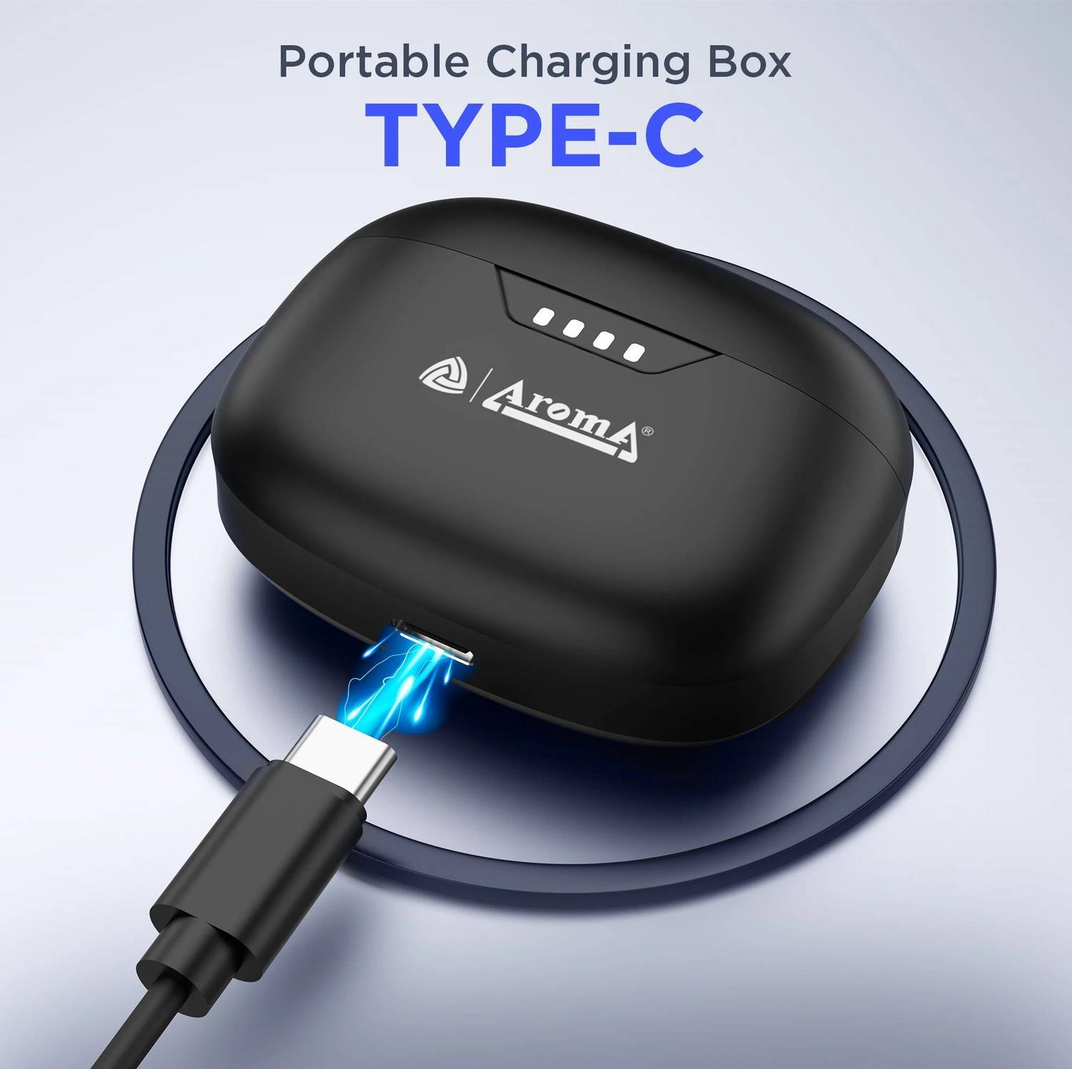 Aroma NB138 Ascrow 70H Fast Charging Earbuds - Image 5