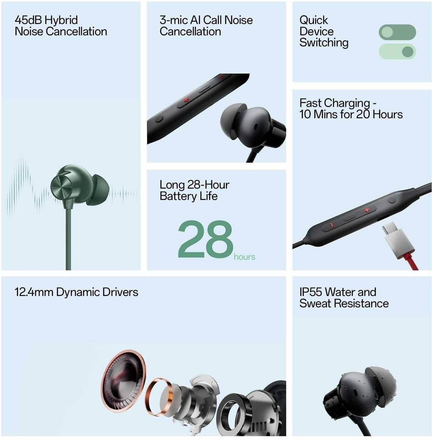 T ZED Wireless Z3 ANC&ENC Earphones - Image 5