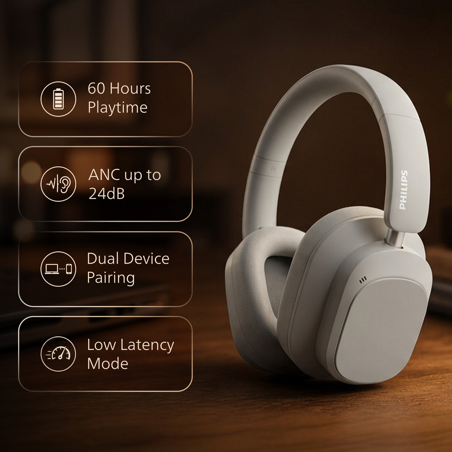 Image of PHILIPS TAH6550-RT Bluetooth & Wired