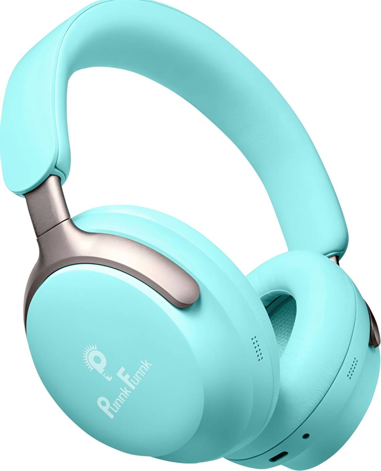 PunnkFunnk SuperBass Wireless Headpone with 70Hr Playtime & Mic,