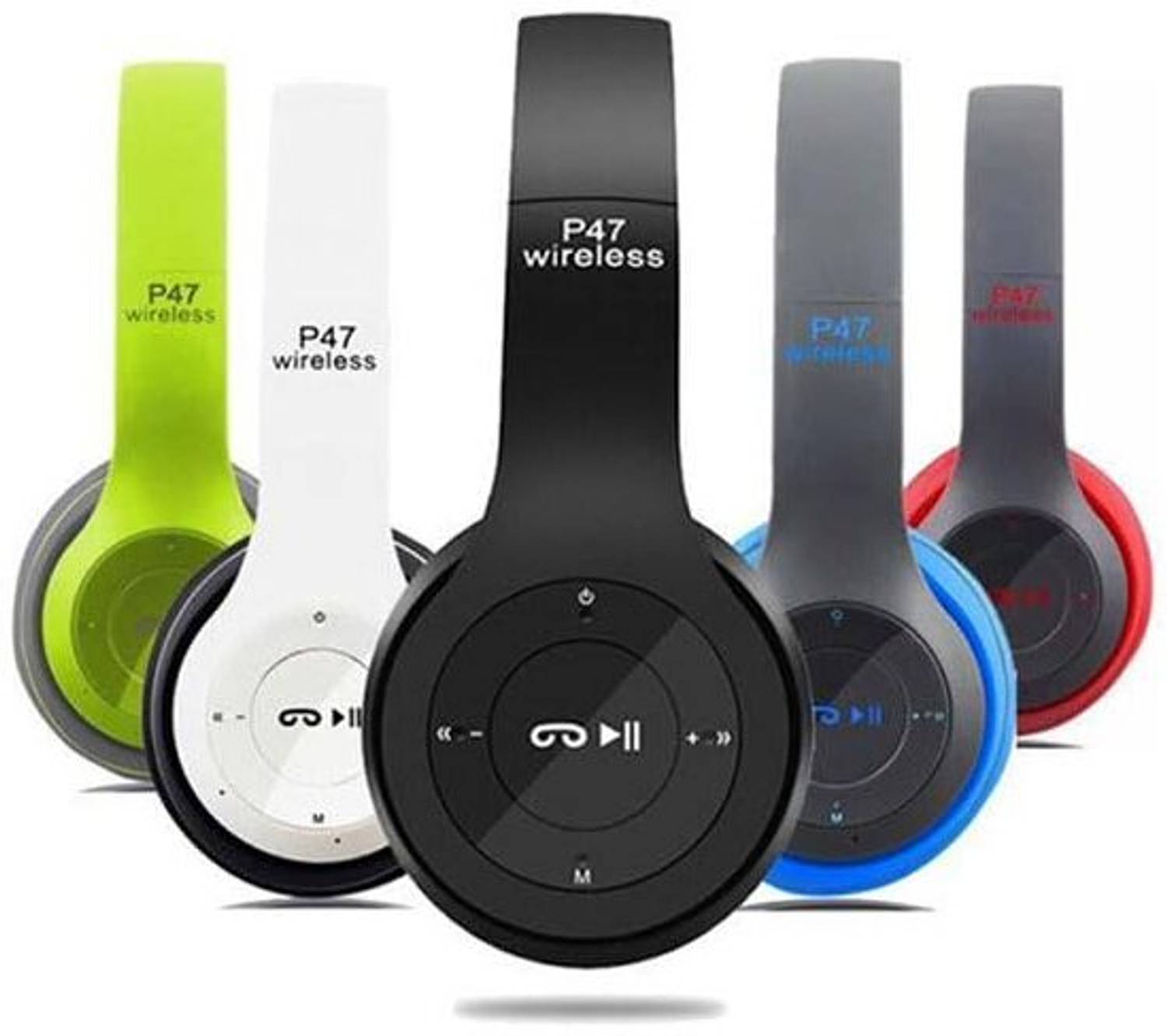 MOBIXONE MART P47 Sports Wireless Headset | Bluetooth Headphone with Microphone (ANY-1) Bluetooth & Wired