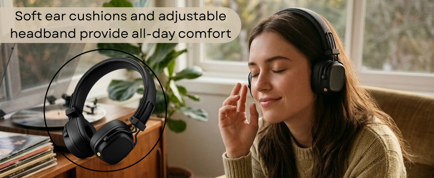 Image of TruZen Premium Major IV Wireless Bluetooth Headset Deep Bass Foldable Design T22 Bluetooth