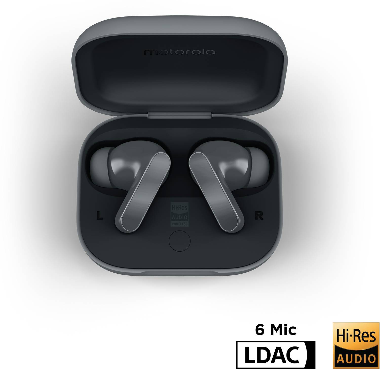 MOTOROLA Moto Buds Bass |Hi-Res Audio & LDAC | 12.4mm drivers |50... more