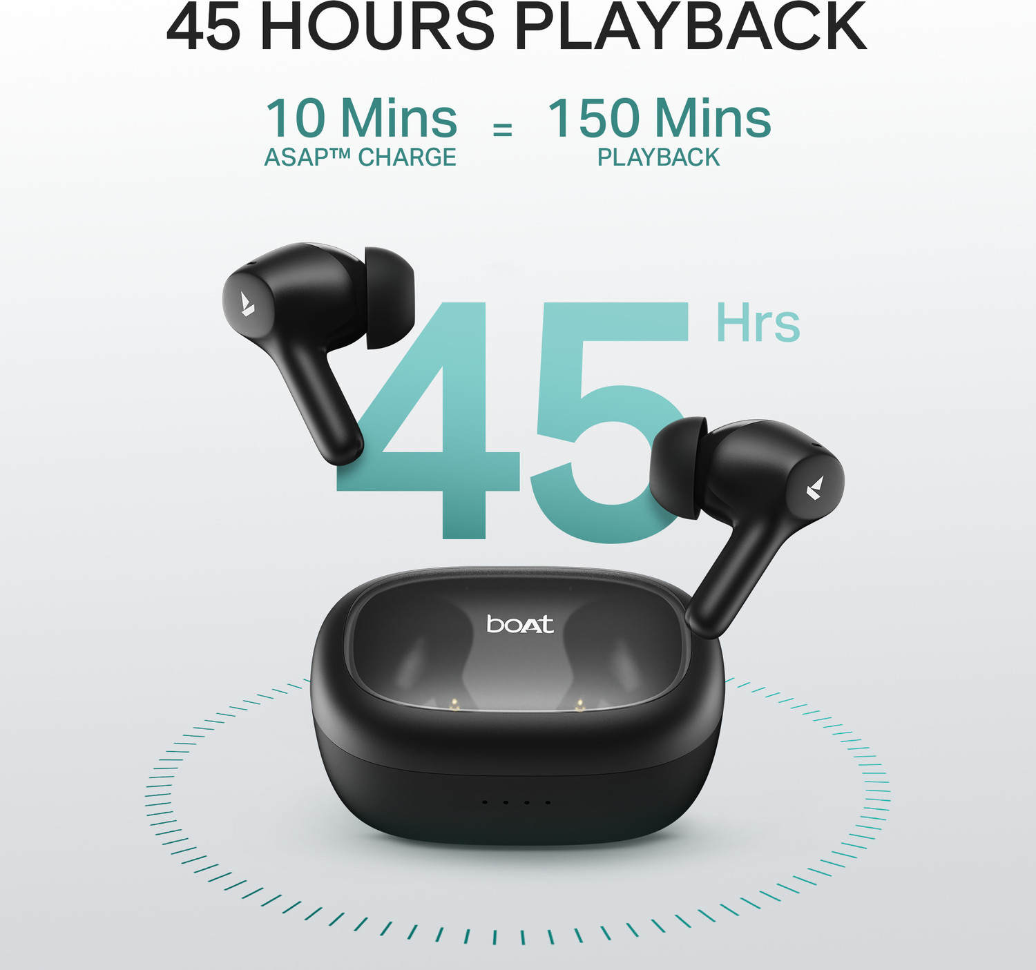 Image of boAt Airdopes 71 Gen 2 TWS, 45H Battery, 2 Mics ENx, BTv6.0,Hearables App,ASAP Charge Bluetooth