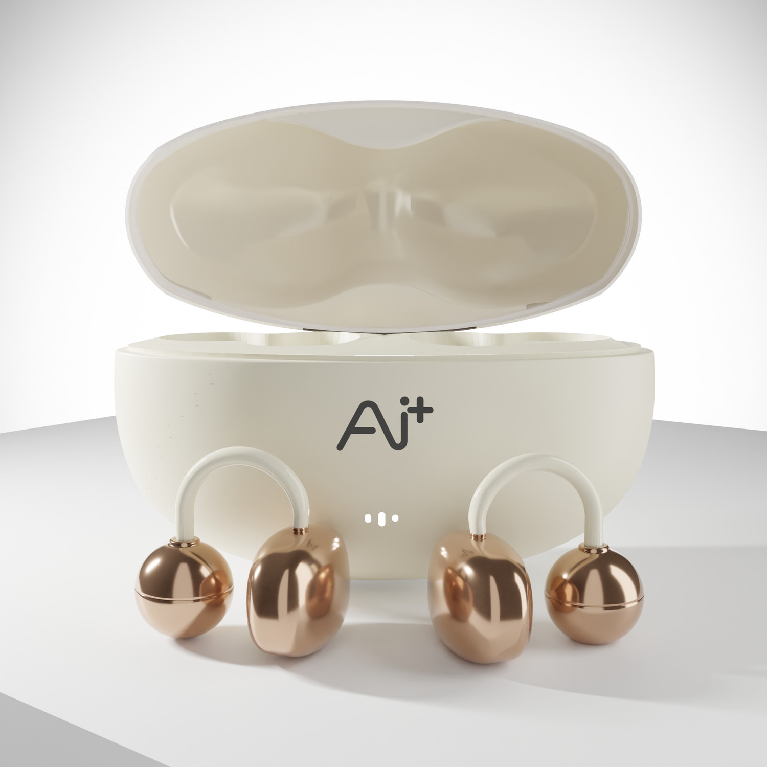 Image of Ai+ NovaPod Clips 22H Playtime, Ultra-Light, Dual Mic, IPX4, Stylish Attachments Bluetooth