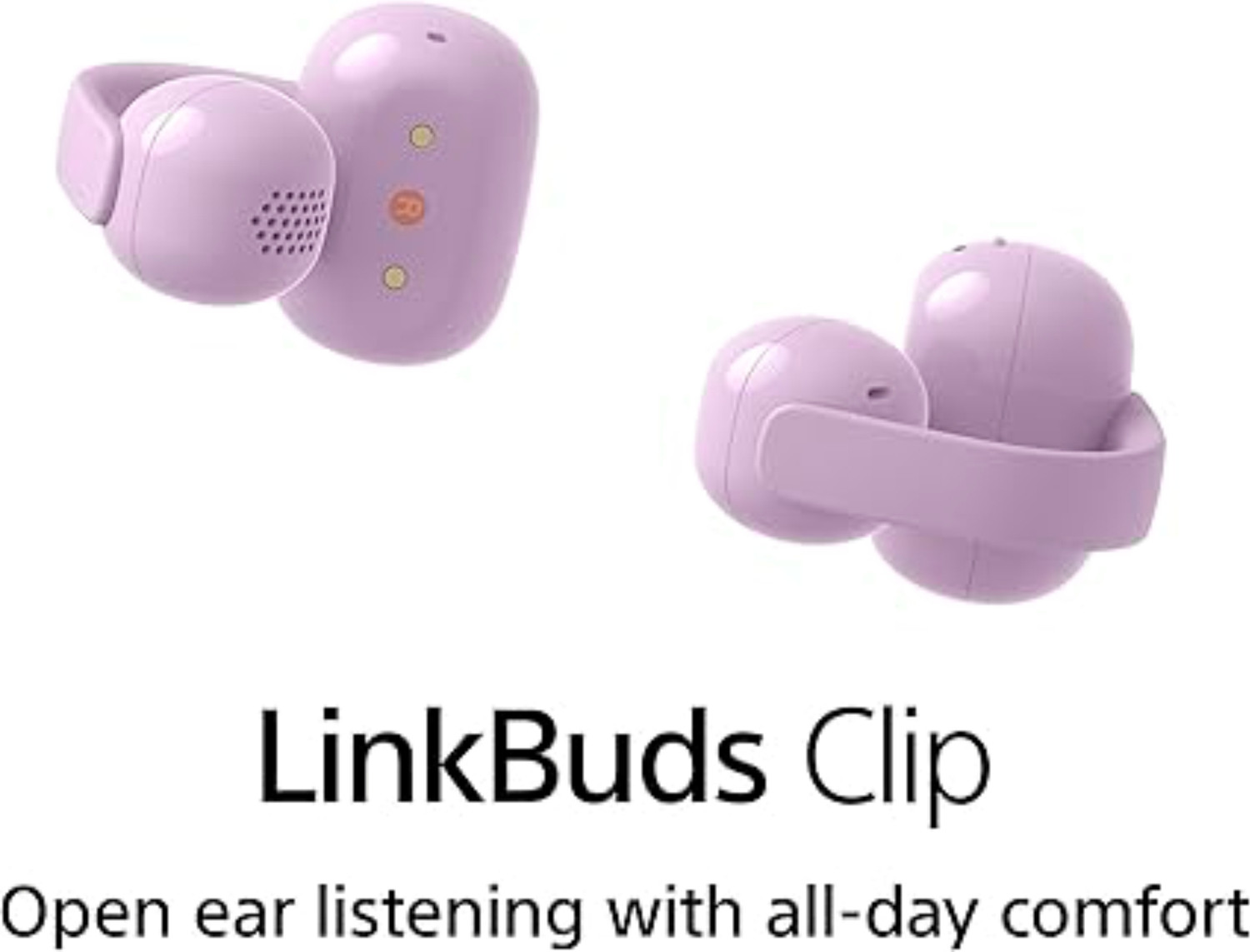 Image of SONY LinkBuds Clip Open-Ear Truly Wireless Earbuds, Comfortable & Lightweight Bluetooth