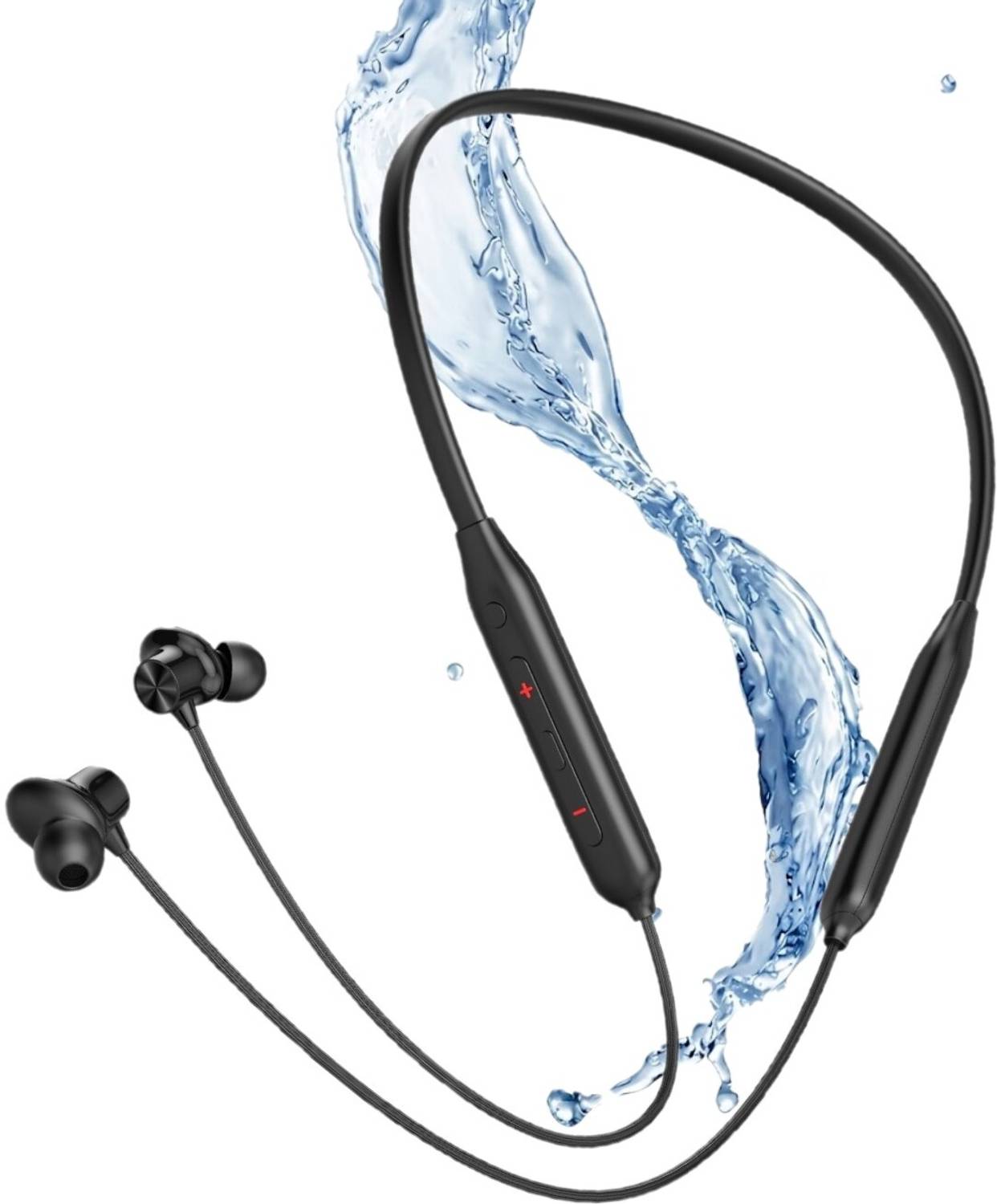 Boltune t-60 neckband with Fast Charge, 48Hrs Battery Life, Earphones high bass Bluetooth