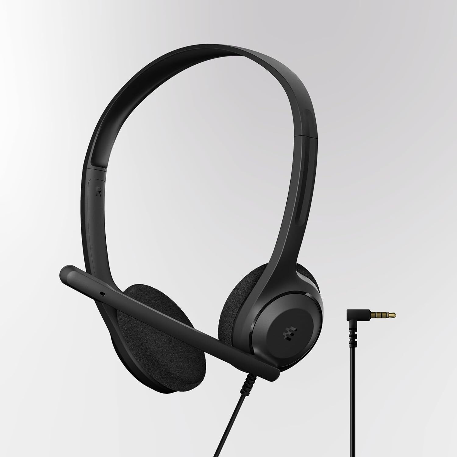 Image of epos C1 Professional Headset with Mic, 3.5mm Jack, Noise-Canceling Wired