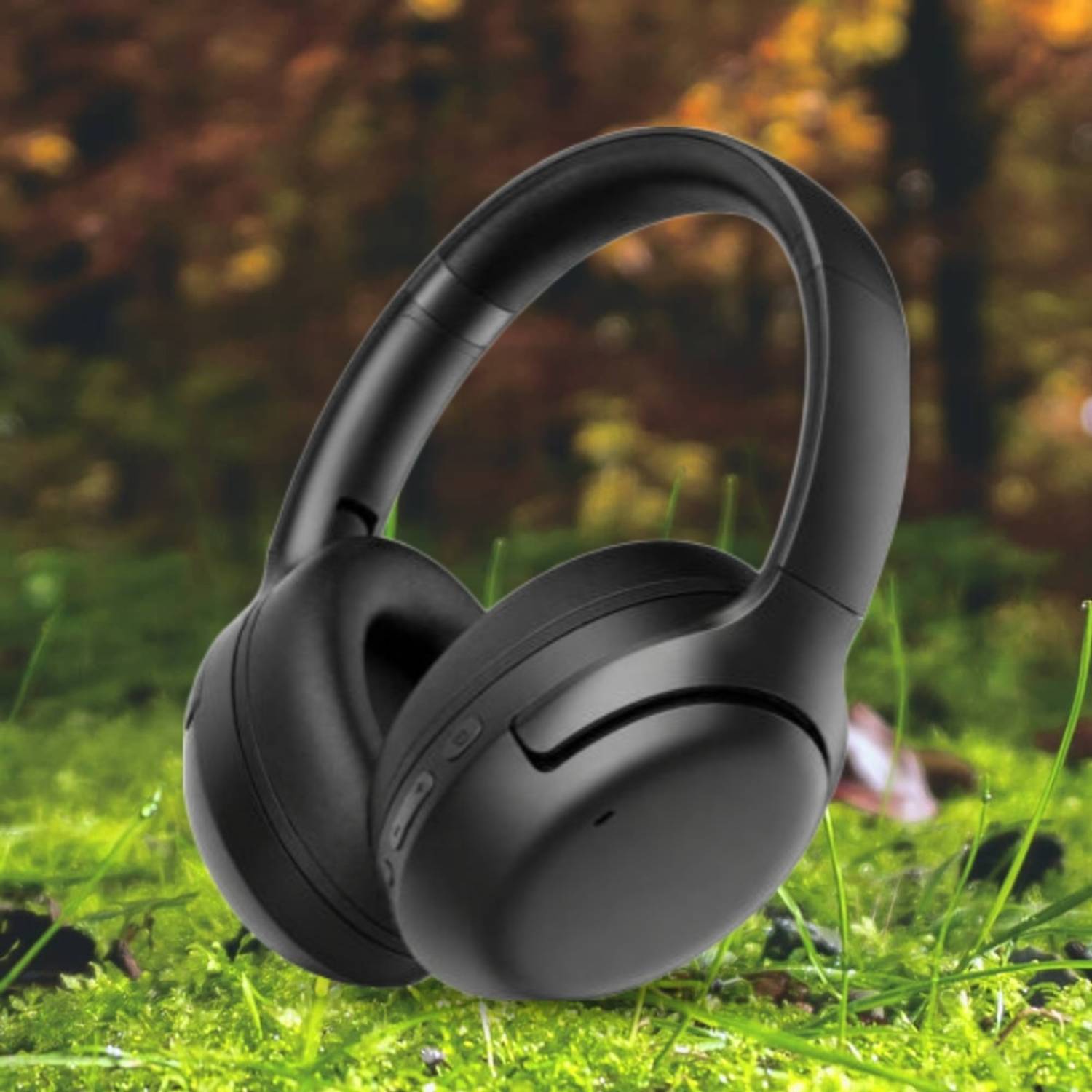 JOKIN 60H Play Super Bass ANC BT Wireless Headphone with Mic Foldable Design & Aux P47 Bluetooth & Wired