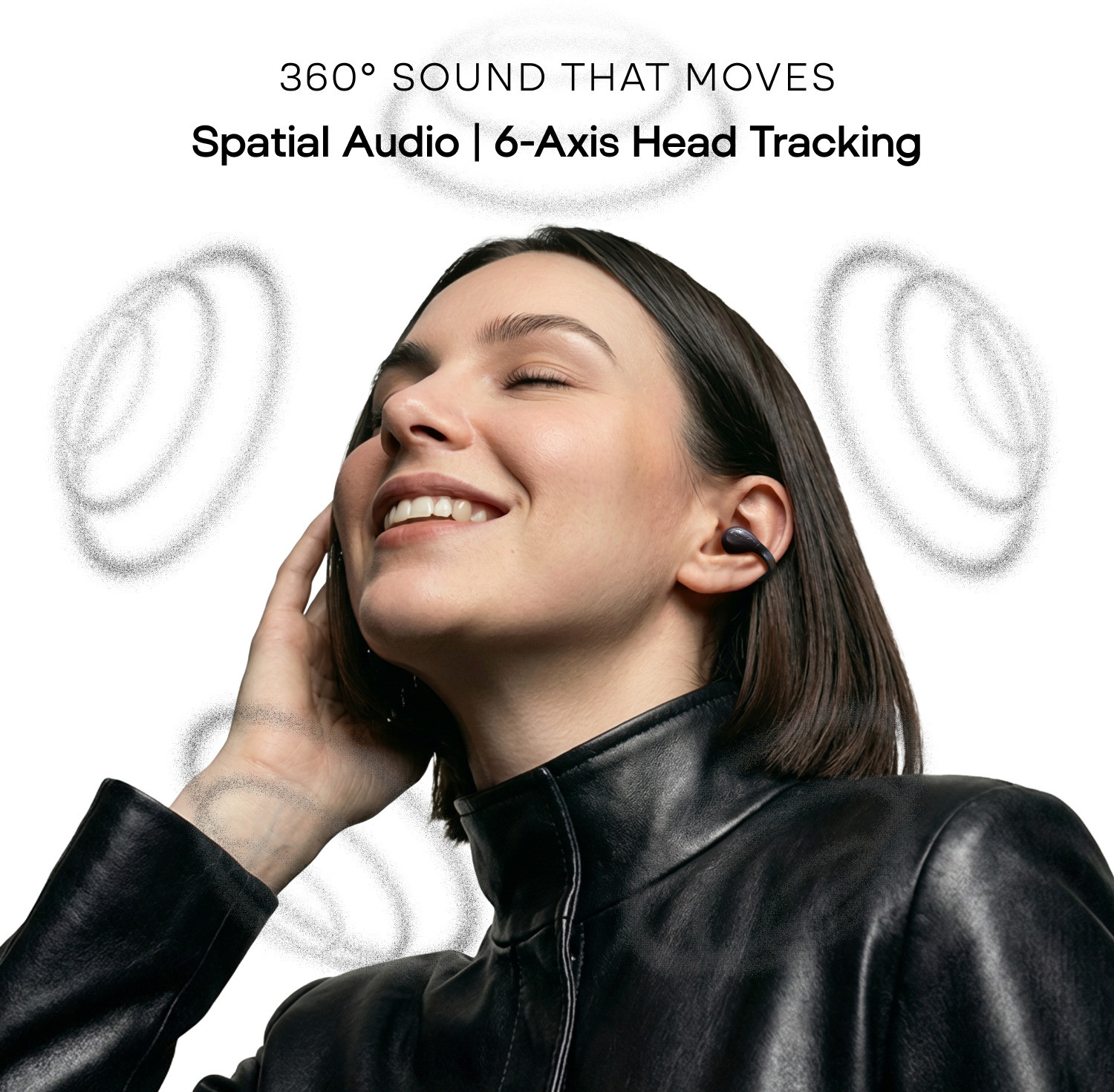 Image of Noise Air Clips Pro (2026)-50H Battery,Quad Mic ENC,360degree Spatial Audio,AI Audio Bluetooth