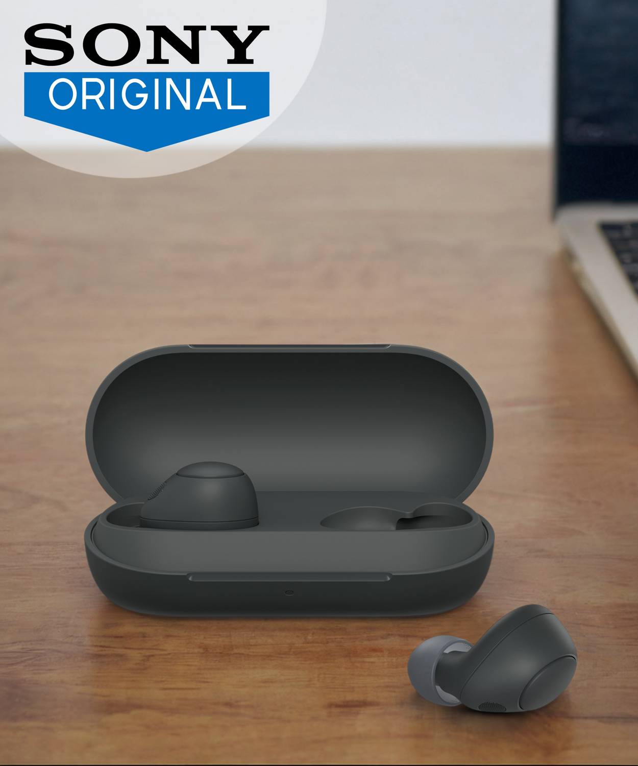 SONY WF-C700N/BZ IN Bluetooth Earbuds Black - Image 2