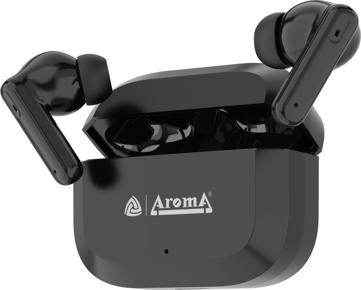 Image of Aroma NB120 Buds 3R Upto 60Hrs Playtime* ENC, Dual Paring, Fast Charging, Heavy Bass Bluetooth