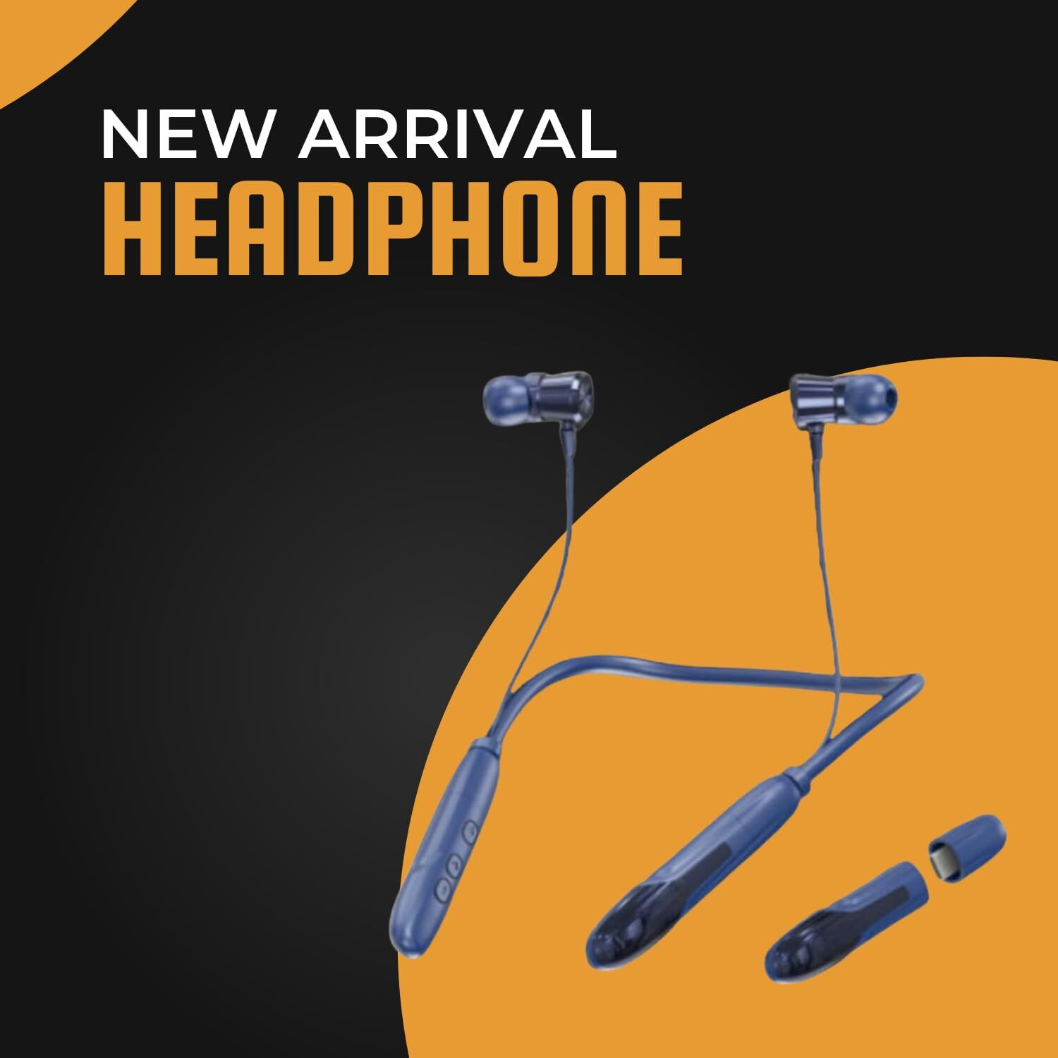Image of Raptas Bluetooth Neckband with 200H Playback Bluetooth