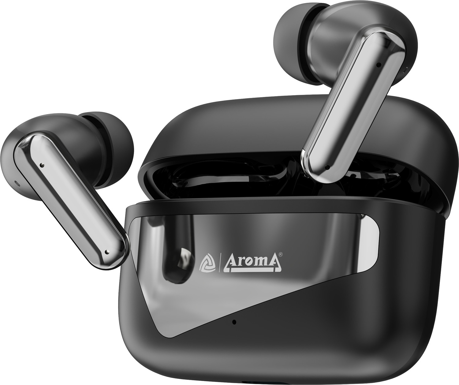Image of Aroma TWS8 V5.4 Upto 60Hr Playtime*, ENC, Dual Paring, Fast Charging, Heavy Bass Bluetooth