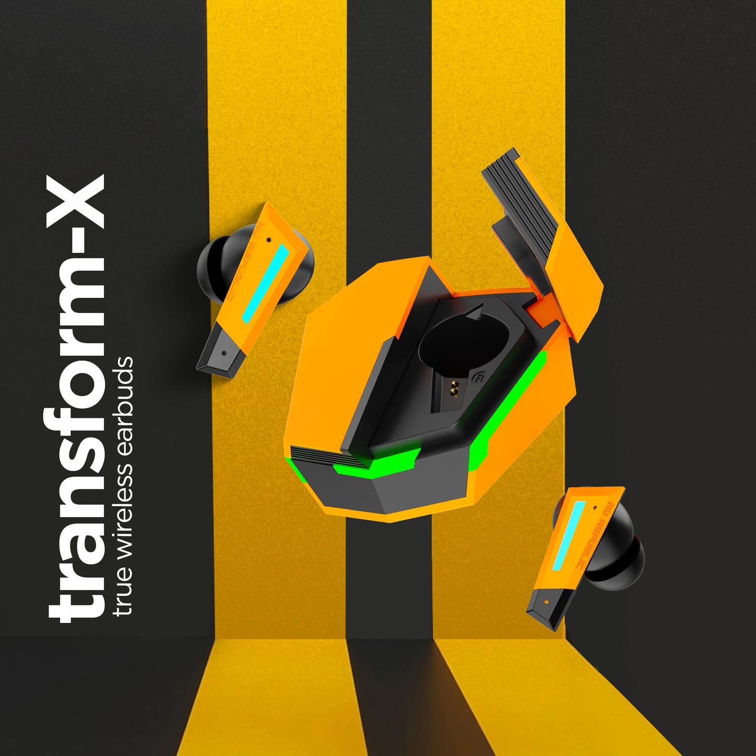 Nu Republic Transform-X 60hrs Bluetooth Earbuds - Image 4