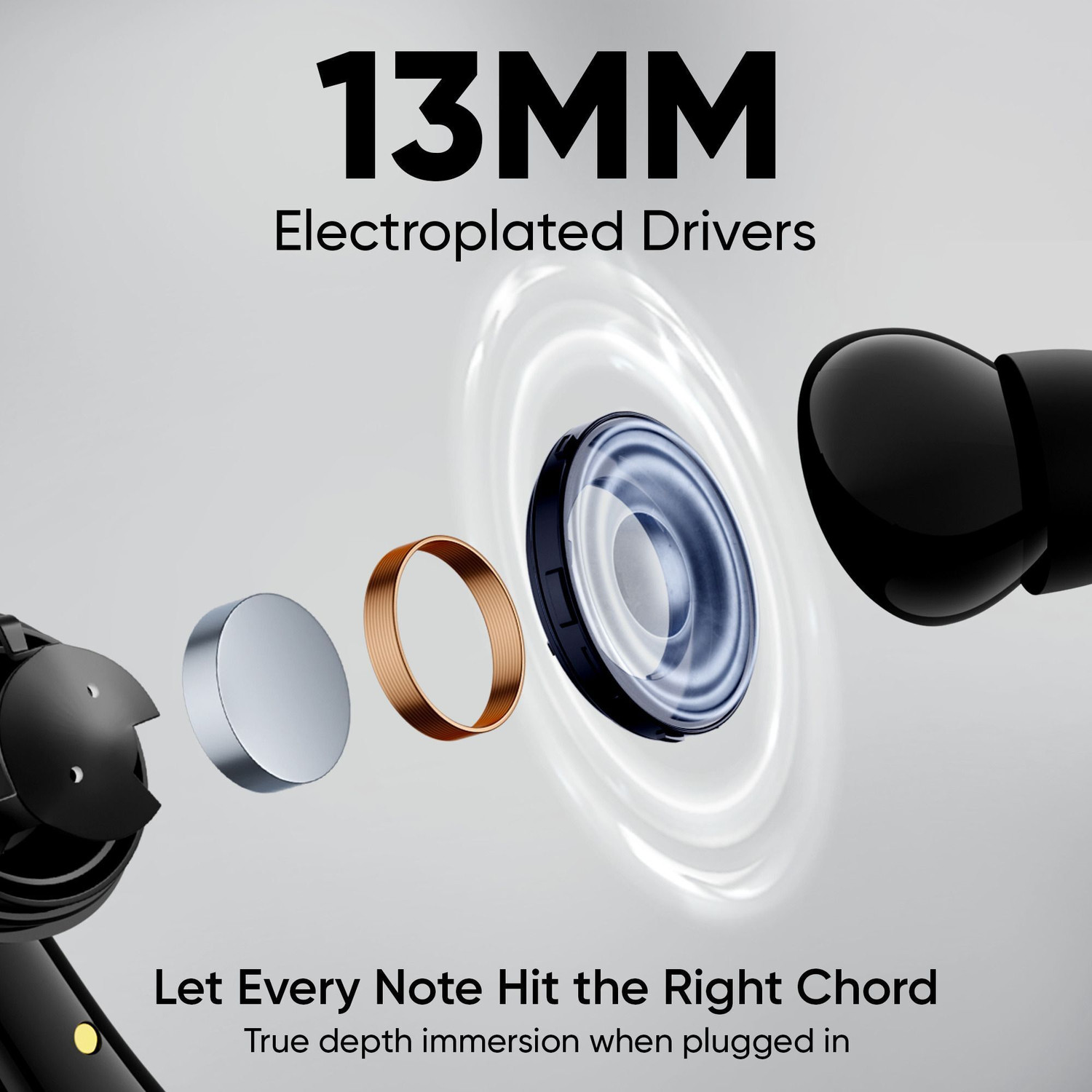 Image of Mivi Duopods I2, 45Hrs Playtime, HD Call, Fast Charging, IPX4, Low Latency, 5.3v Bluetooth