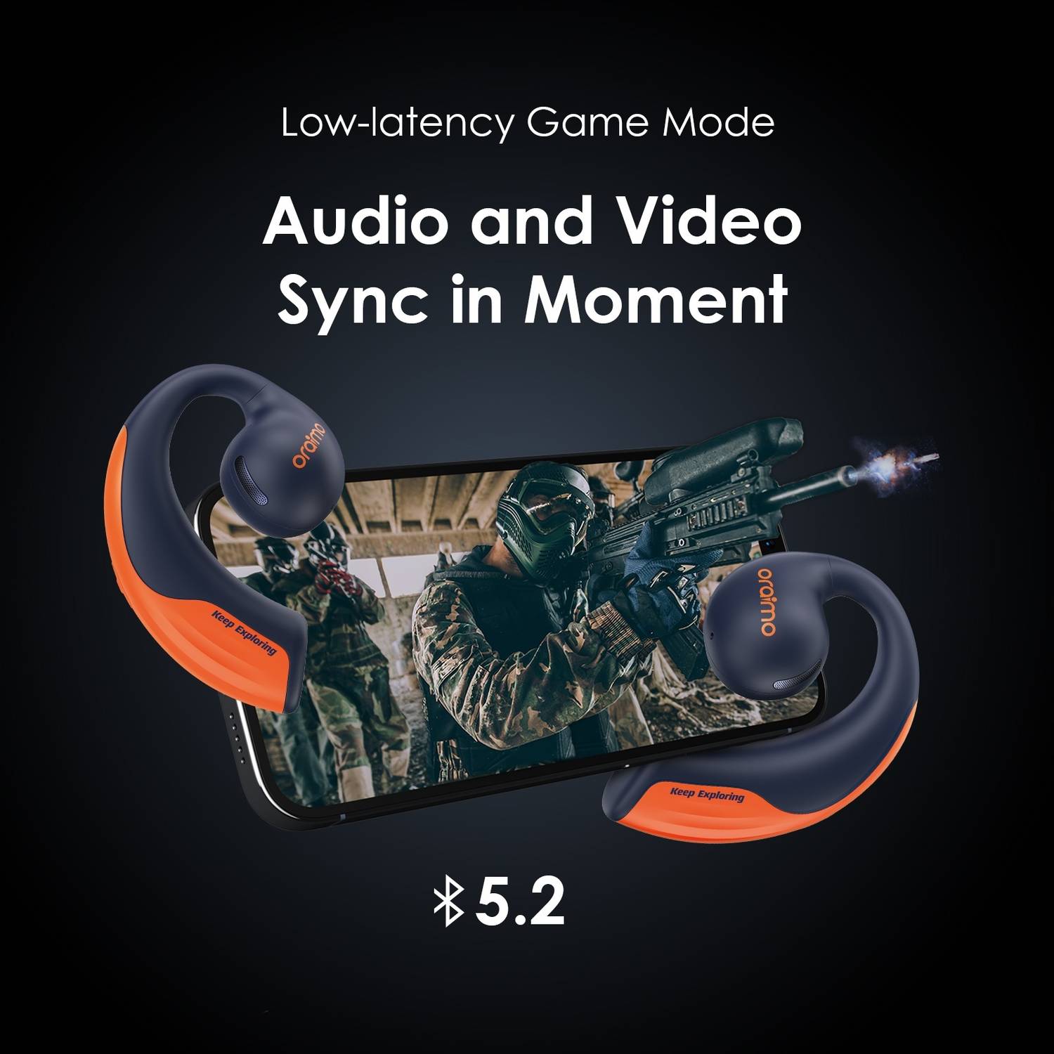 ORAIMO OPN-50D Open-Ear Bluetooth Earbuds - Image 3