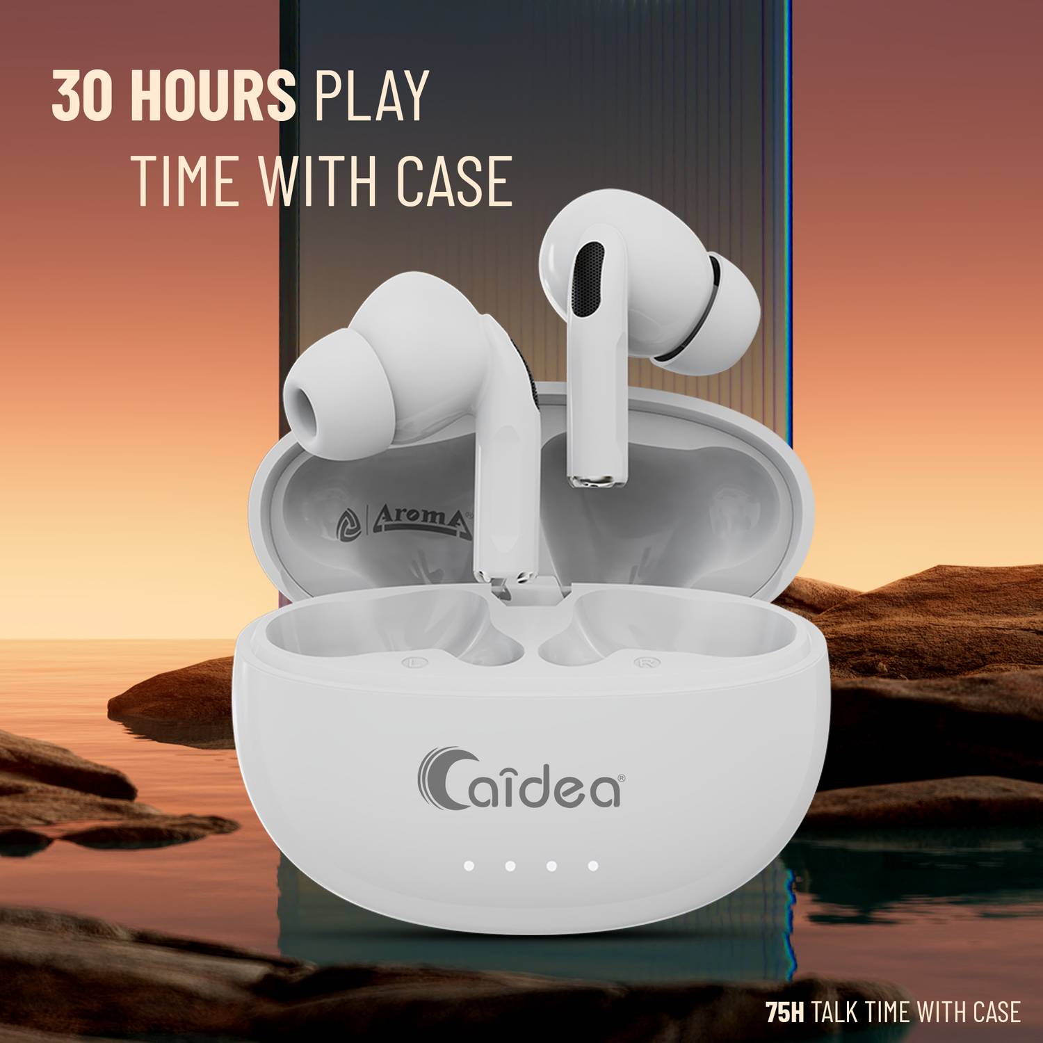 Caidea TWS8 Sugar V5.4 30Hrs Bluetooth Earbuds - Image 2
