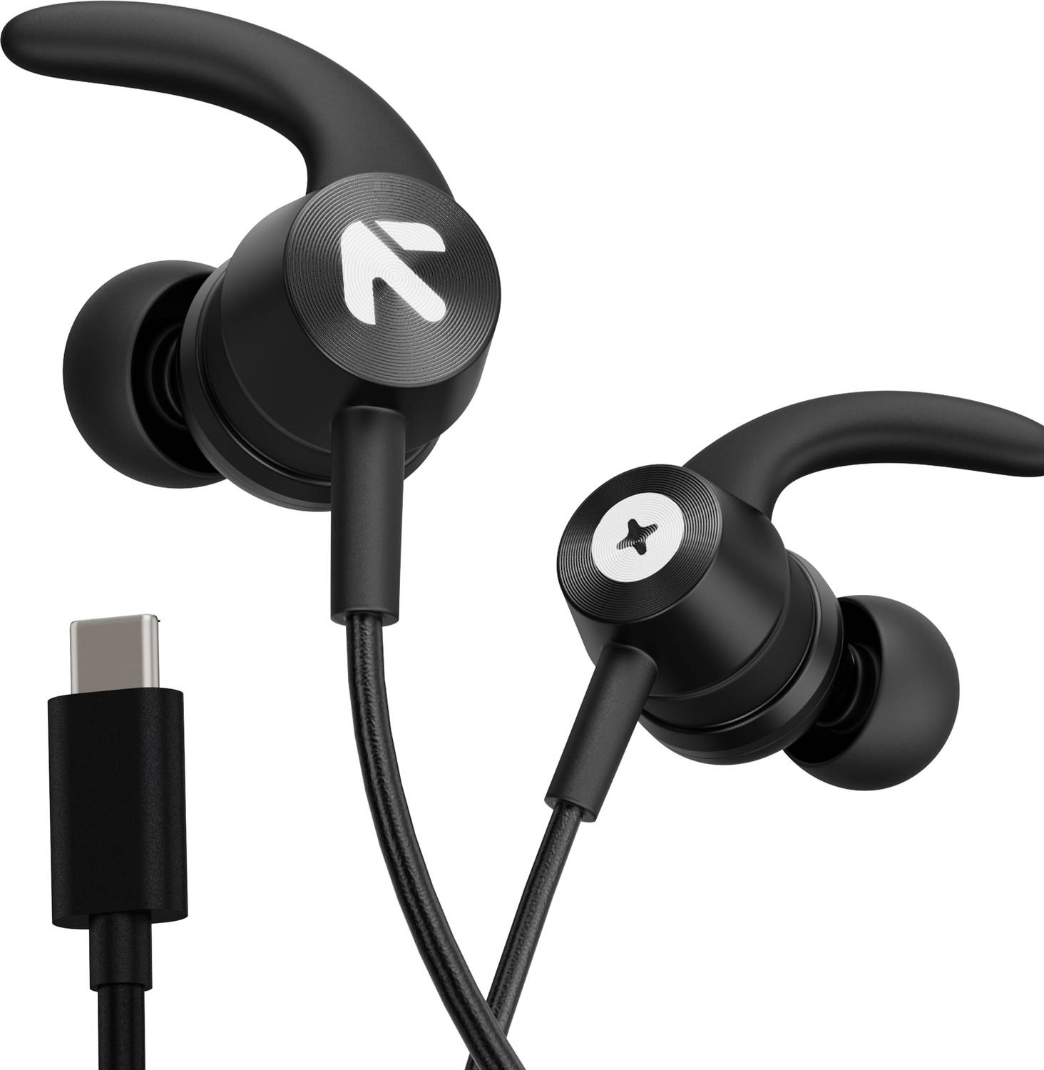 Boult Audio X1 Pro with Type-C Connector, Dynamic Drivers, Rich Bass, In-line Control Wired Headset