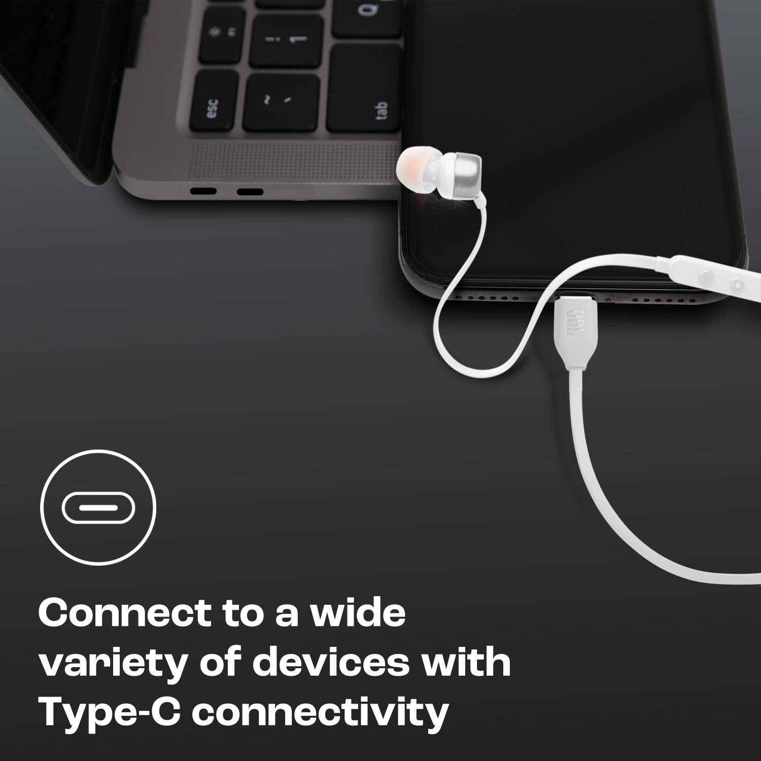 JBL Tune 310C USB-C In-Ear Earphones - Image 3