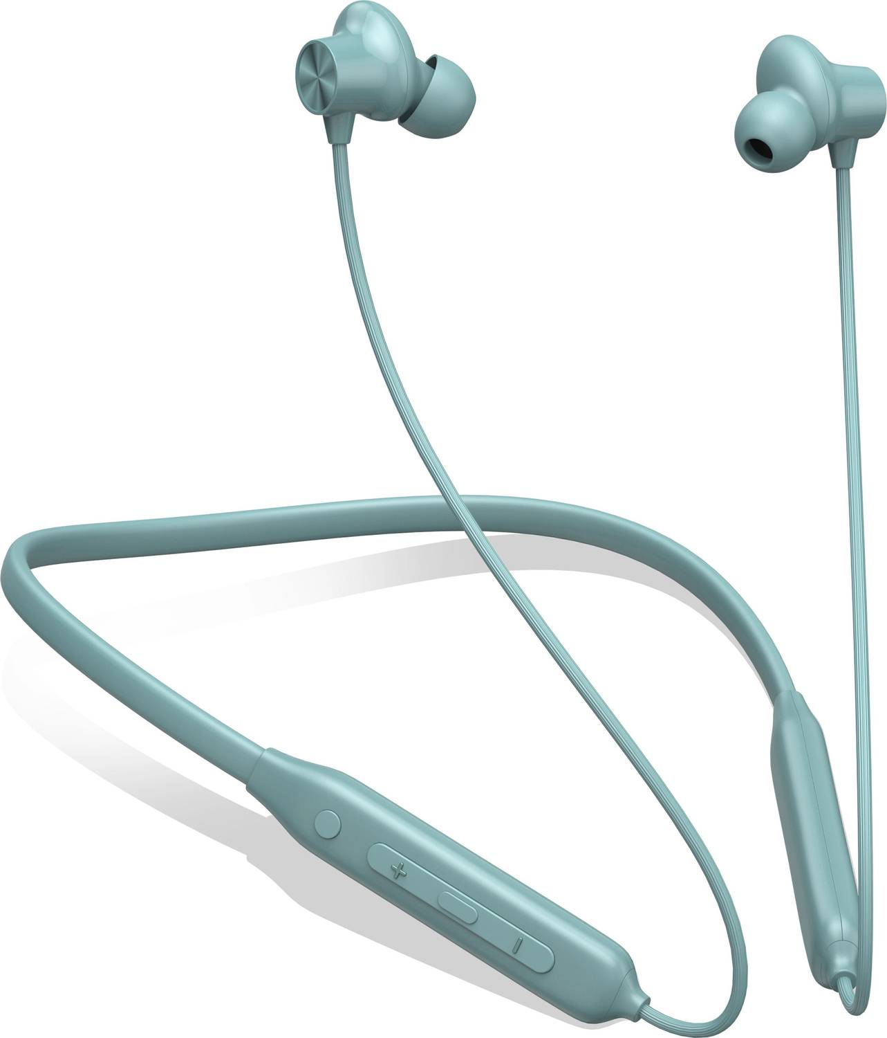 DUJE Buls C2 - MAGNETIC POWER OFF/ON 48Hr Playtime Headphone Neckband (Green21) Bluetooth
