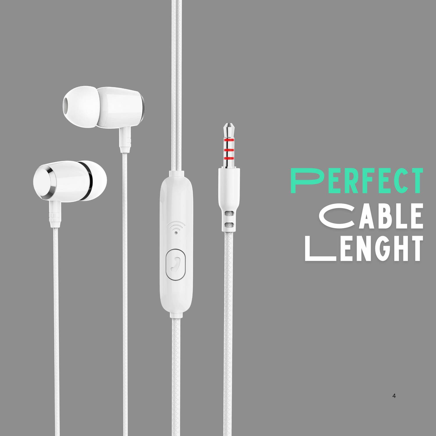 Zusix VX-04 Wired Earphone with Mic - Image 5