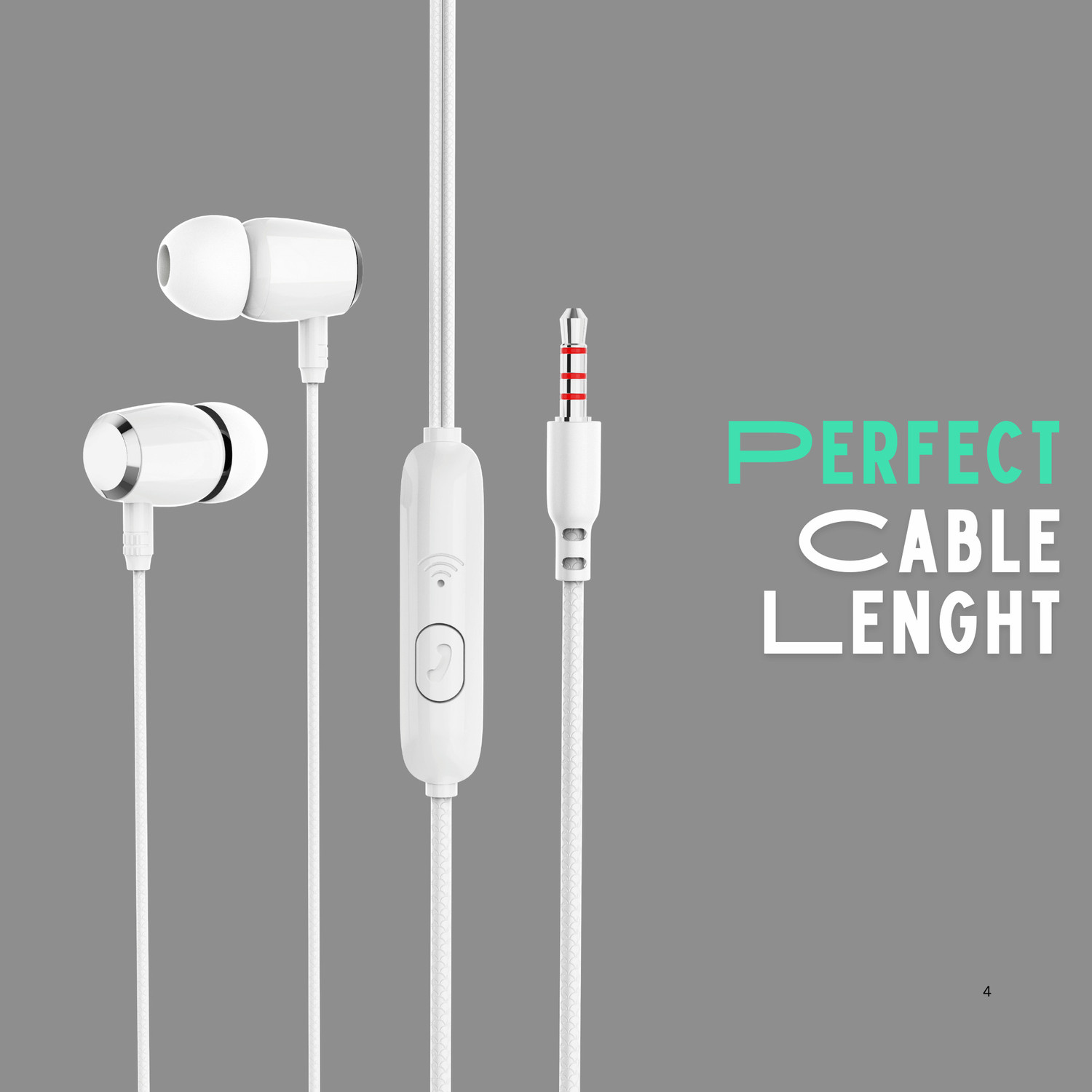 Image of Zusix VX-04 Wired Earphone Handsfree with Mic Wired