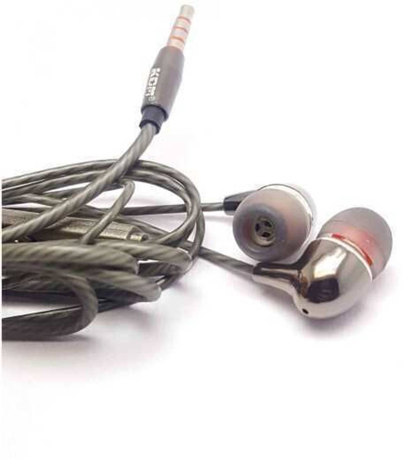 KDM Universal Wired Earphone - Gray - Image 2