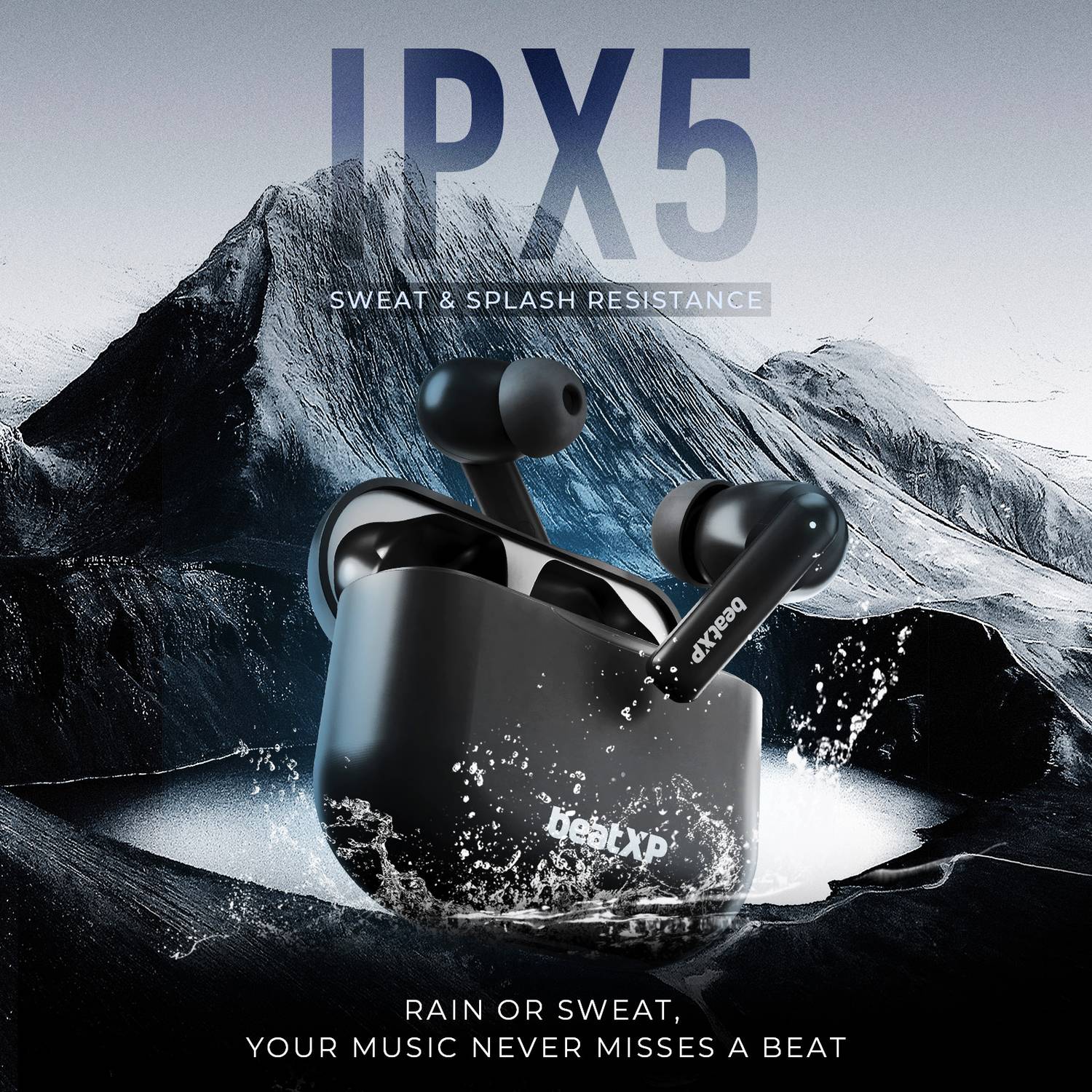 beatXP Vibe XPods 60H Playtime Wireless Earbuds - Image 5