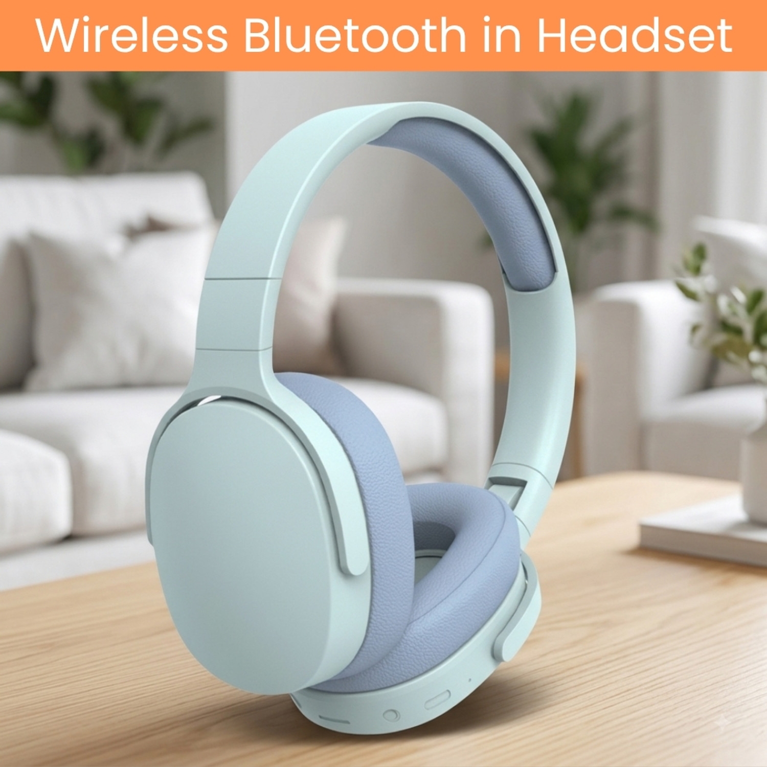 Image of GUGGU Wireless Bluetooth Over-Ear Headphones With Deep Bass & Comfortable EarPZ435 Bluetooth Headset (Multicolor, True Wireless)