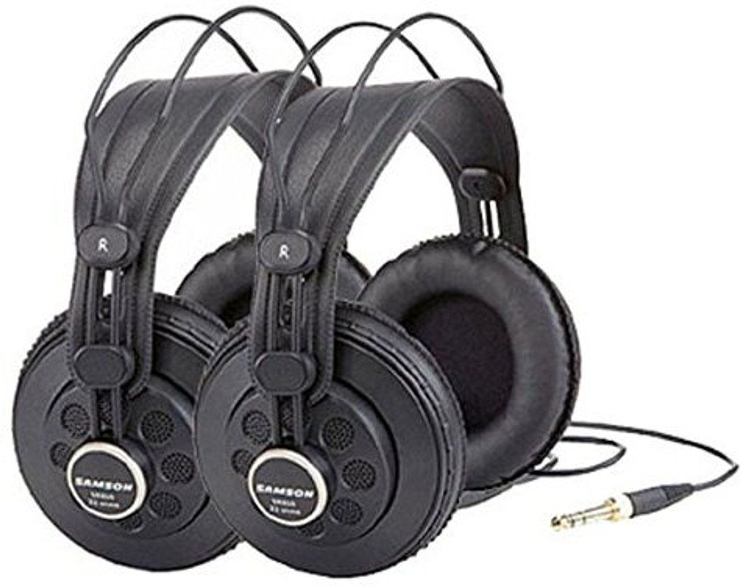 Image of SAMSON SR850 Studio Headphones,2-Pack,over ear,Wired,Multi Wired without Mic