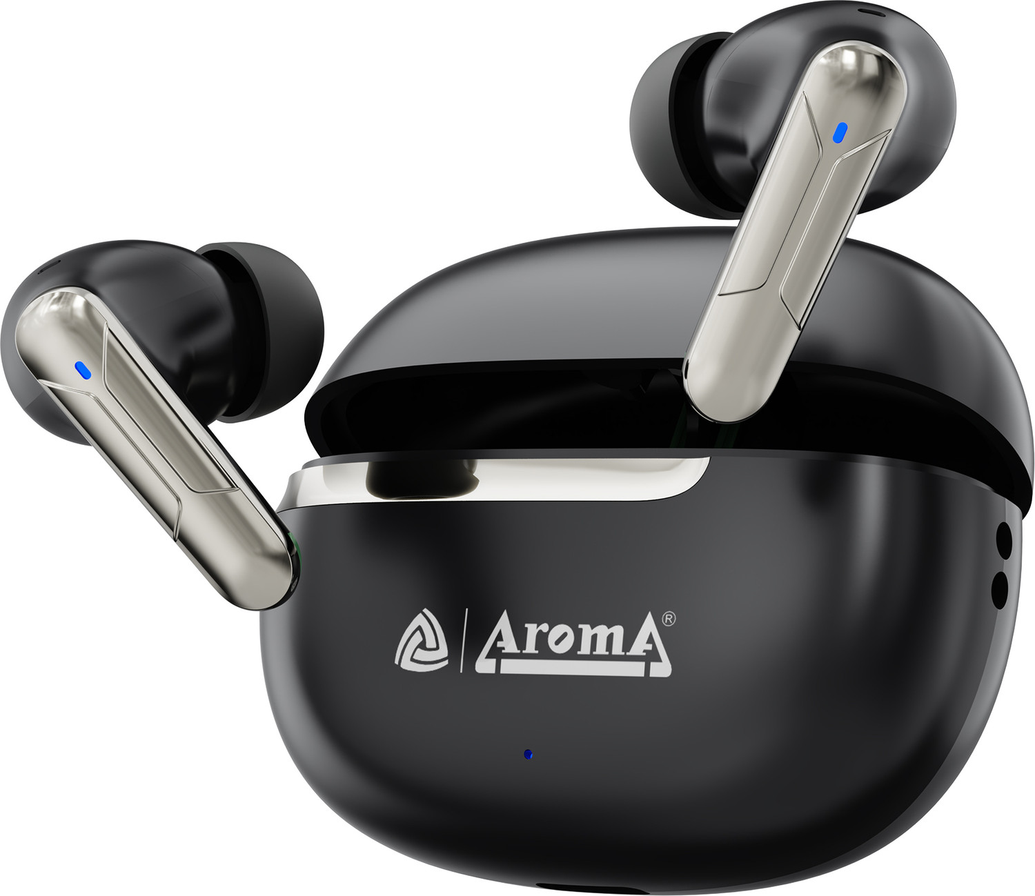Image of Aroma TWS7 V5.4 Upto 55Hr Playtime*, ENC, Dual Paring, Fast Charging, Heavy Bass Bluetooth