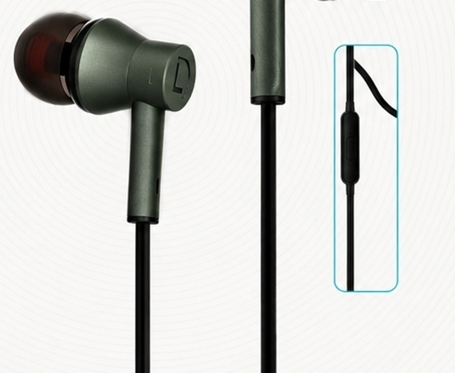 Image of Gadpro EP-02 Wired Headset (Black, In the Ear)