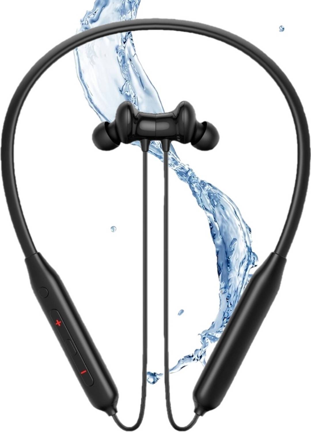 Boltune t60 bluetooth neckband with Fast Charge, 48Hrs Battery Life, Earphones high bass Bluetooth