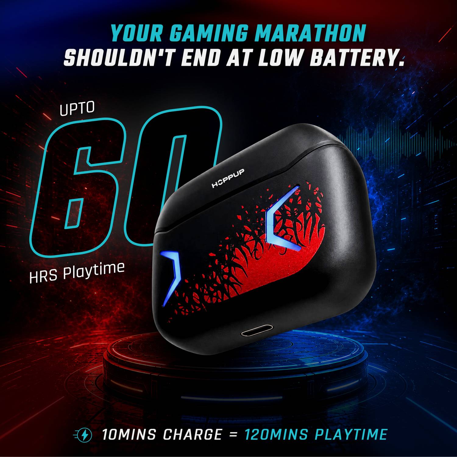 HOPPUP STRYKE S1 Gaming Earbuds - Image 2