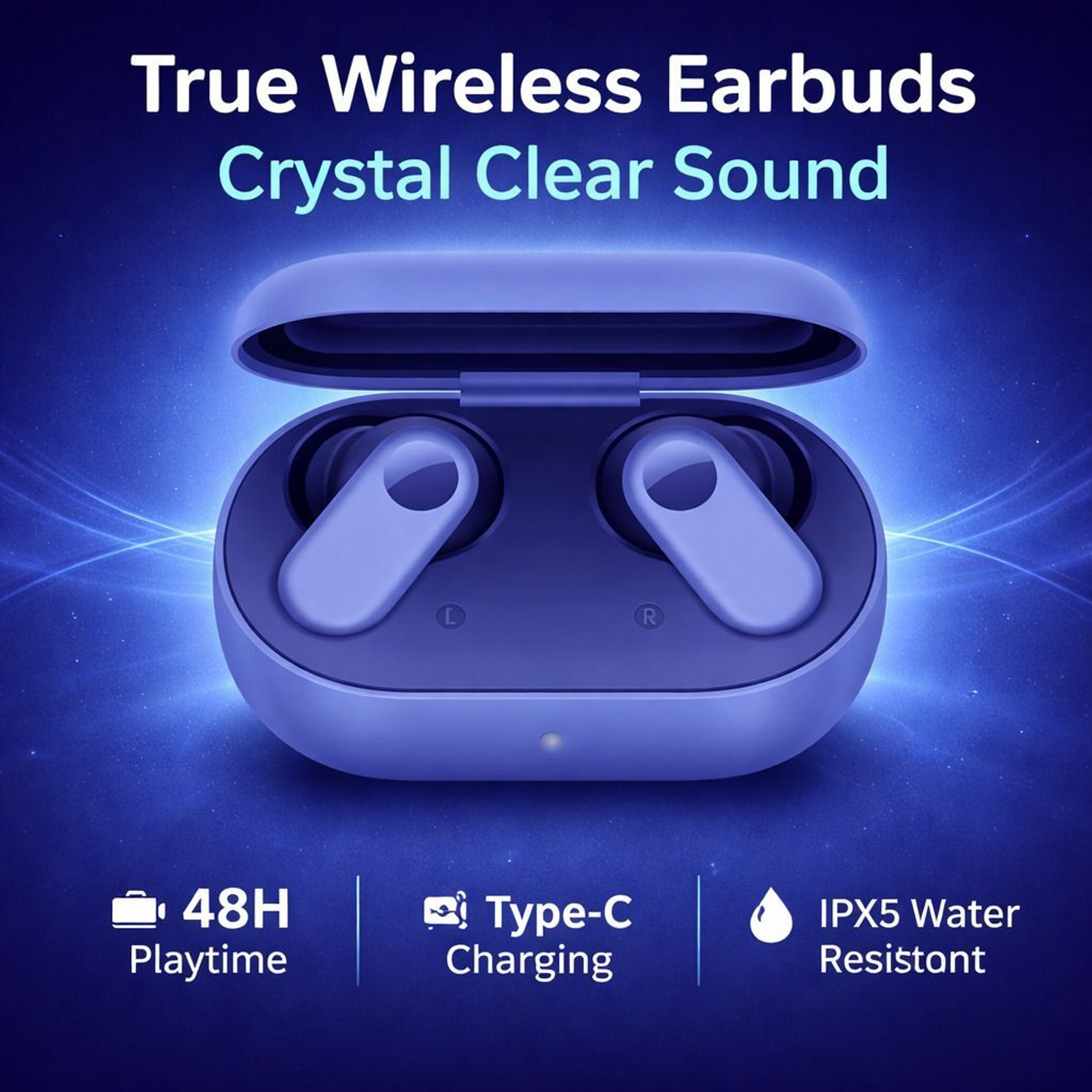 Image of CARRON True Wireless Earbuds Nord 2 CE Mobile Earbuds with Mic 2r, 12.4mm Drivers5 Bluetooth