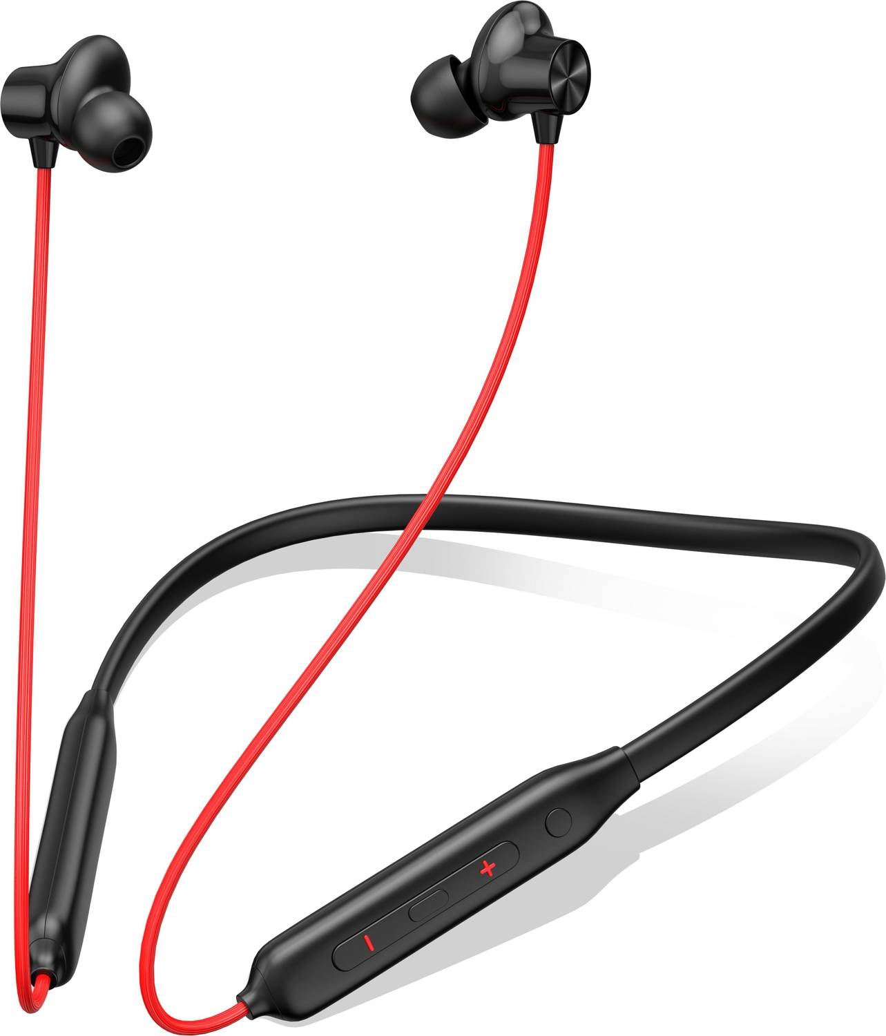 Radhe C2 - MAGNETIC POWER OFF/ON 48Hr Playtime Headphone Neckband (Red15) Bluetooth