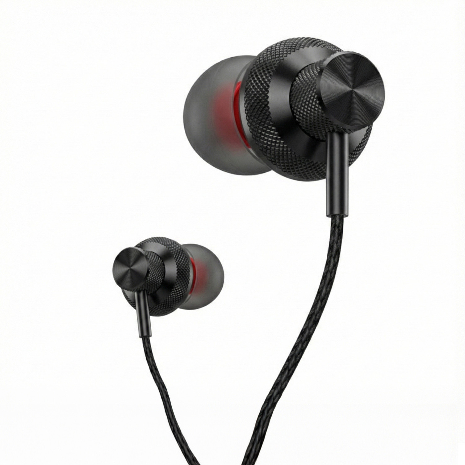 Image of REALFIT 3.5mm Wired In-Ear Earphones with Deep Bass and Clear Calling Mic Wired