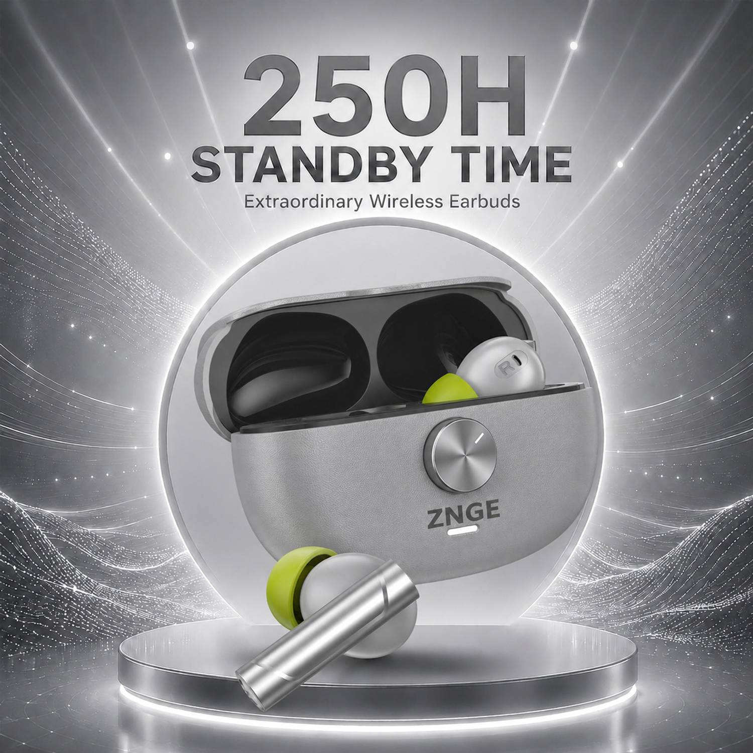 ZNGE Koch Wireless Earbuds 48hr Playtime - Image 5
