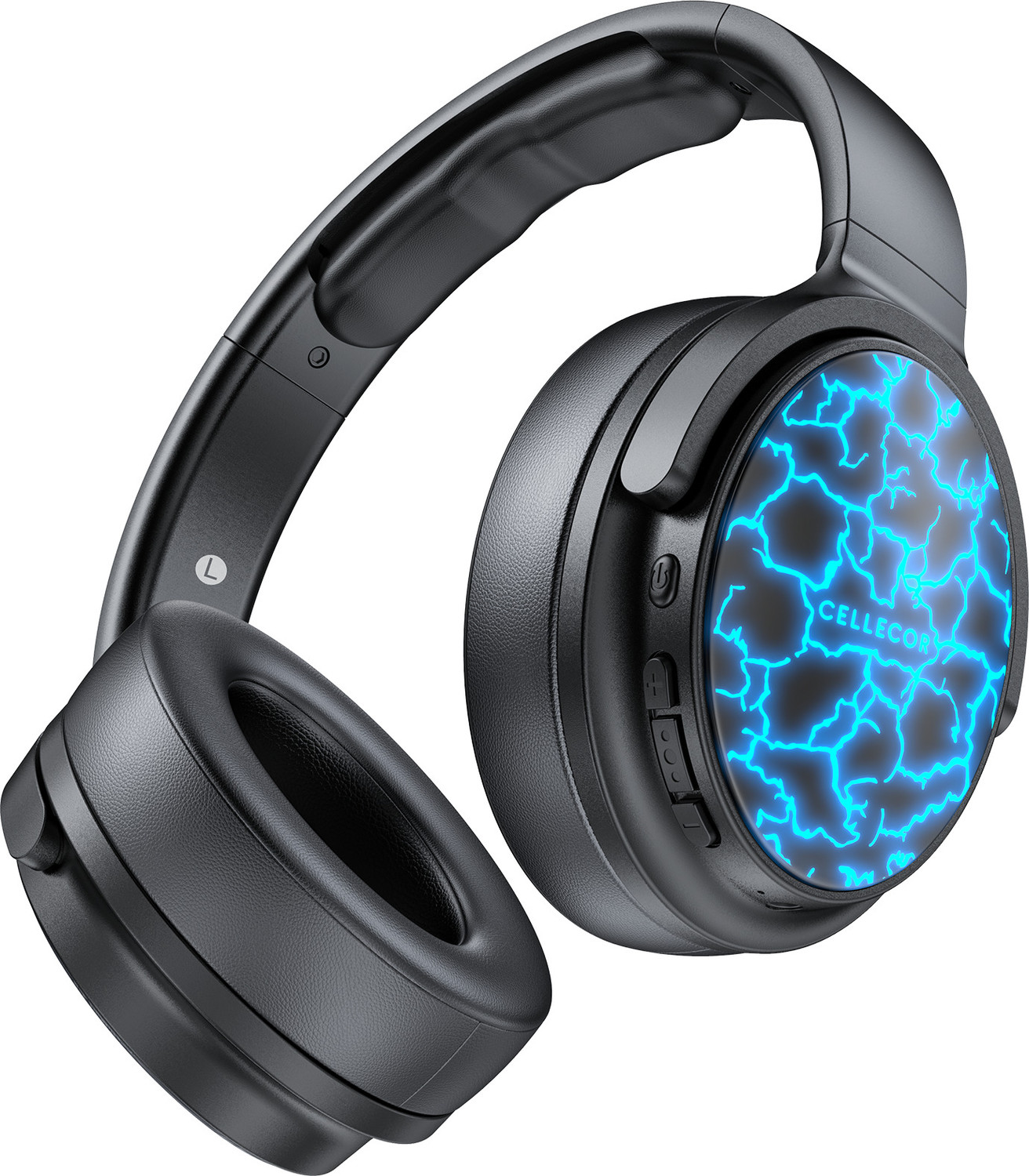 Image of Cellecor Bas with 15 Hours Playtime, AUX, BT v5.3, Foldable Design, Bluetooth Gaming