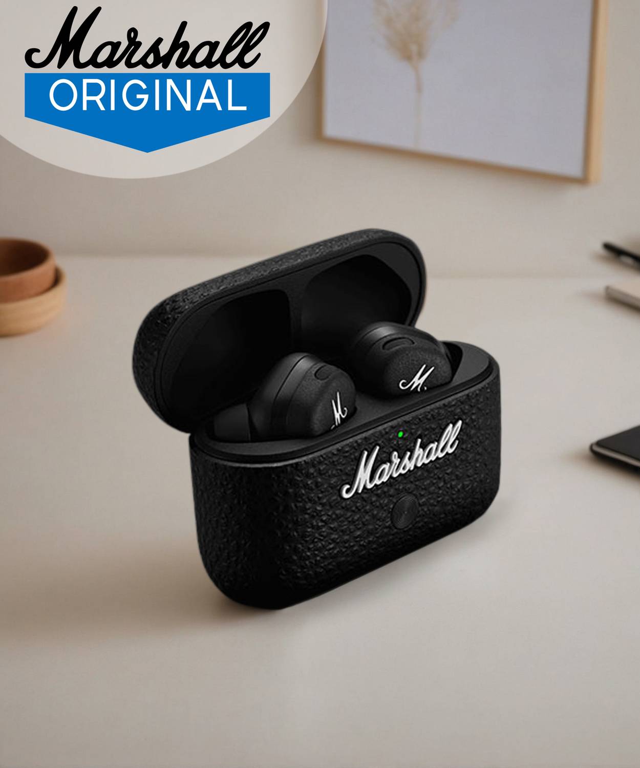 Marshall Motif II ANC , 30HRS Playtime Bluetooth Price in India