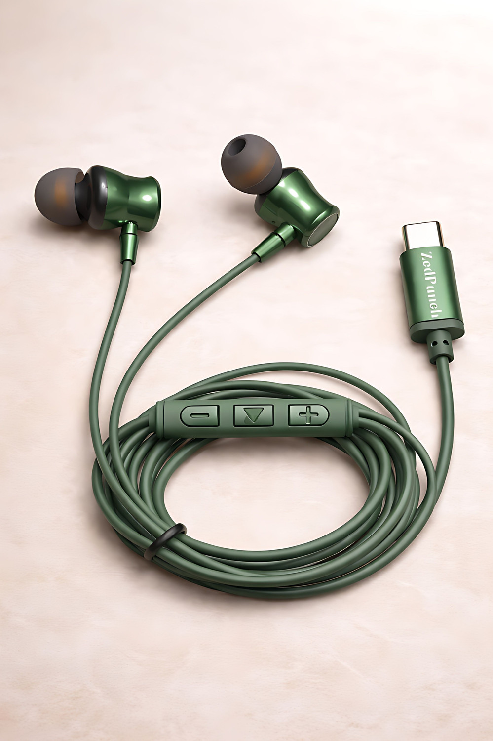 Image of ZedPunch Gaming Type-C Wired Magnetic Earphones With Mic & 3 Button Control USB-C Devices Wired Gaming