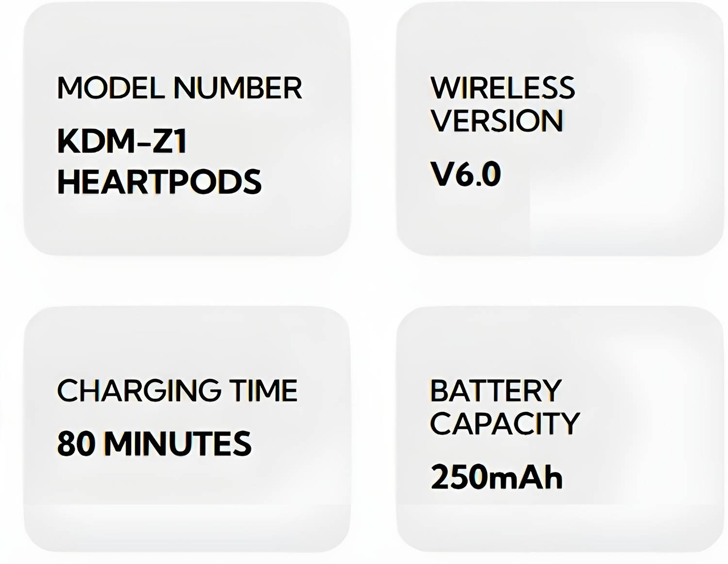 KDM Z1 Heart Pods Wireless V6.0 - Image 4