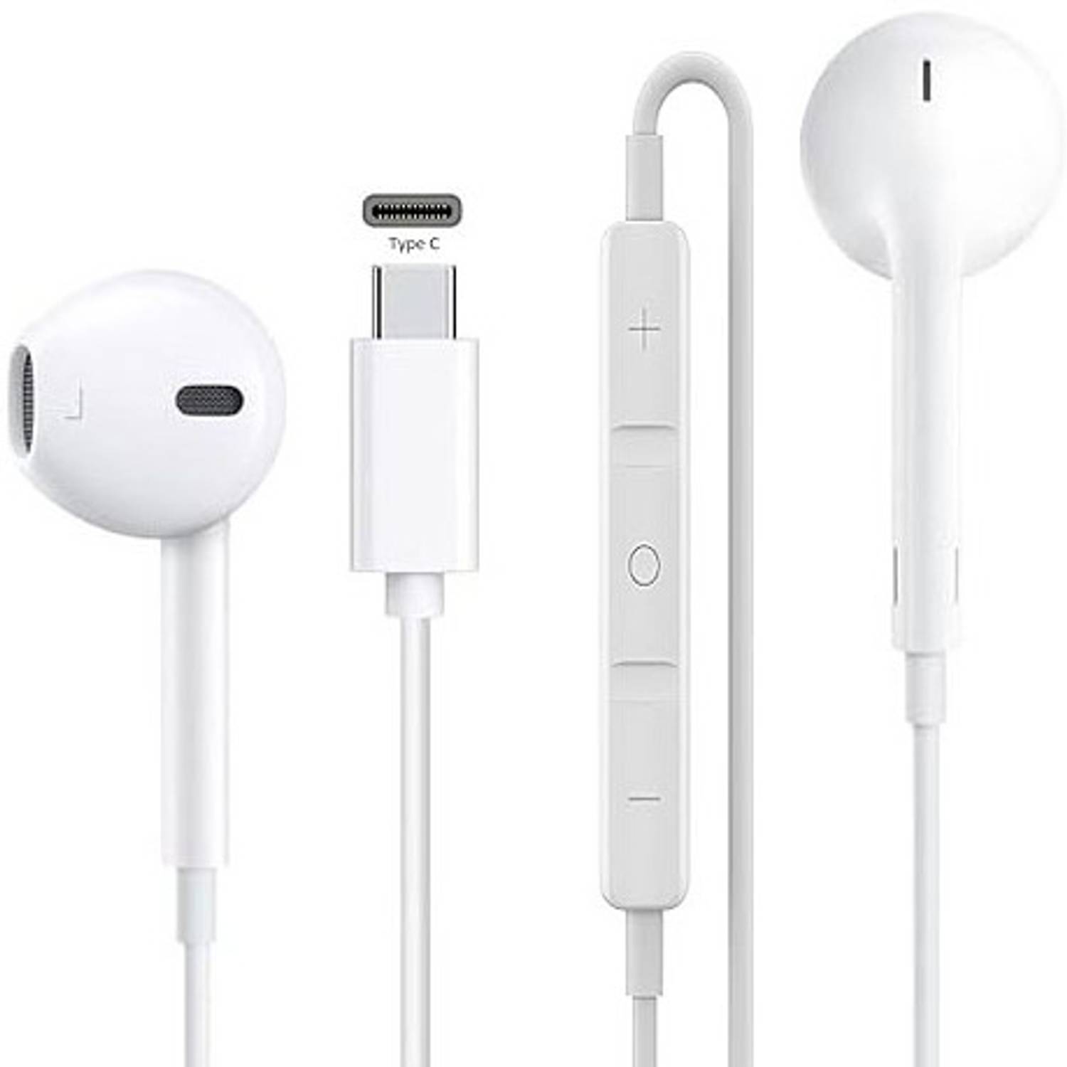 Vntex Orignal Type C Gaming Earbuds With Bass&Mic For Wired Heads