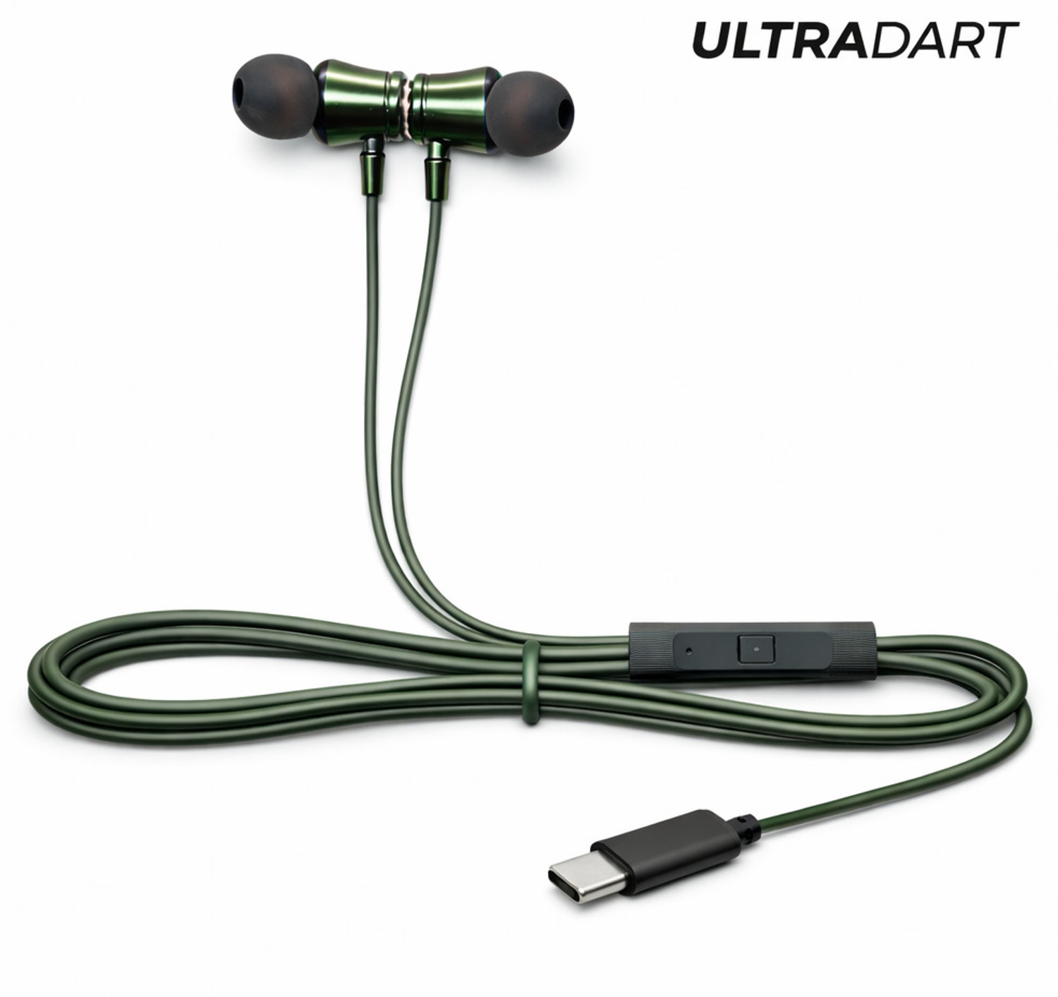 Image of ULTRADART Type-C Wired Earphone with Mic | HD Sound & Deep Bass | For Android & iOS Wired