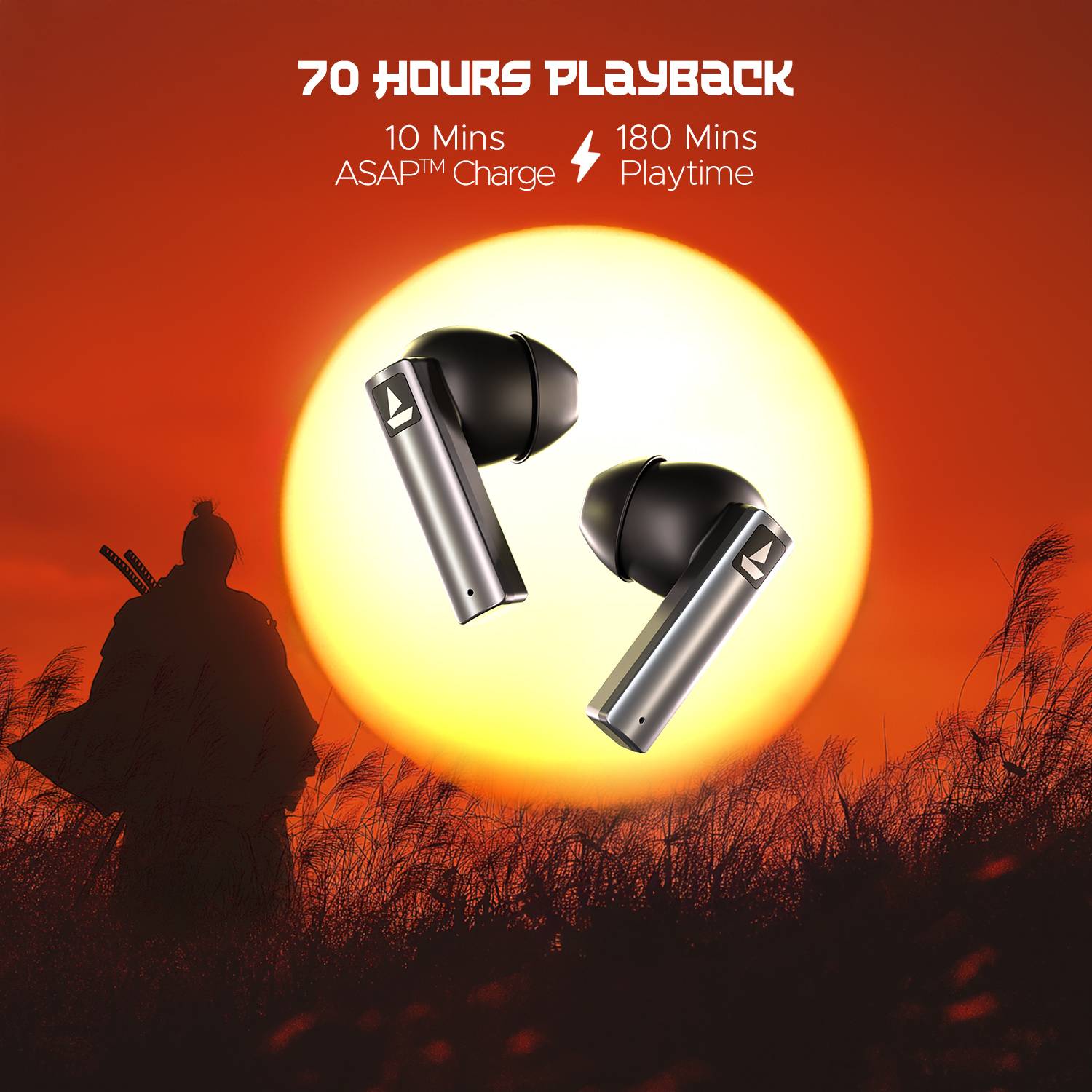 boAt Immortal Katana Blade Bluetooth Gaming Earbuds - Image 5