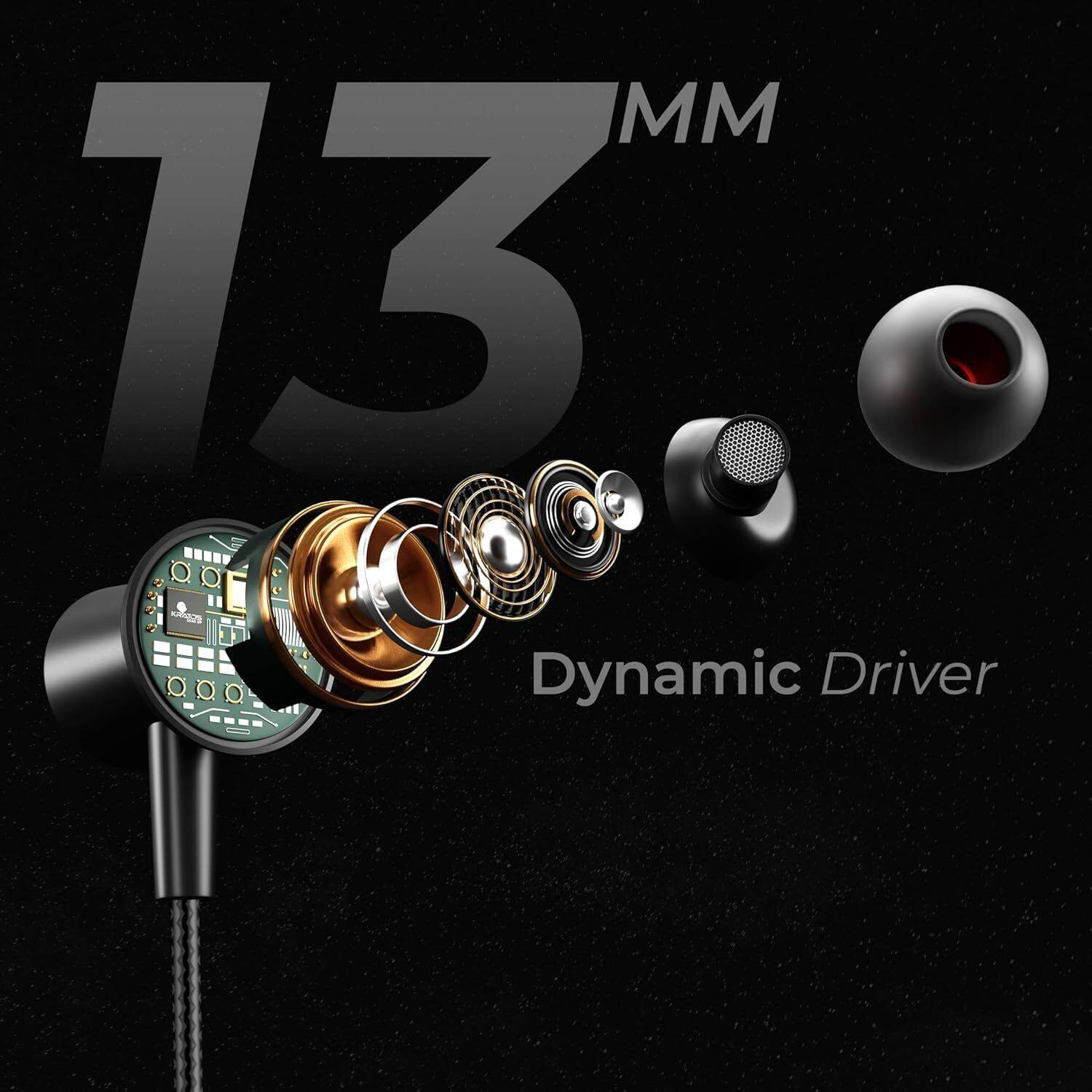 Kratos Neckband Earphones 20 Hrs Playtime - Image 4