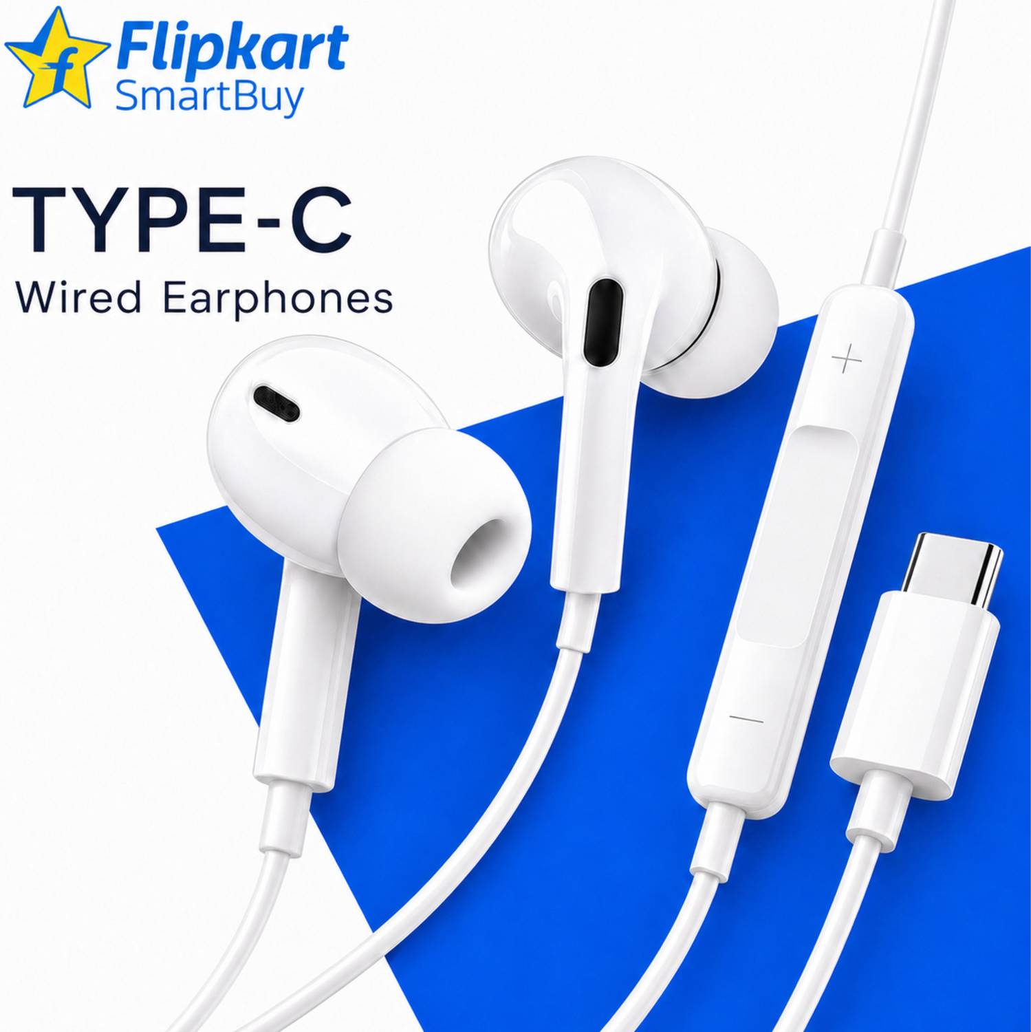 Flipkart SmartBuy Wired Earphone - Image 1