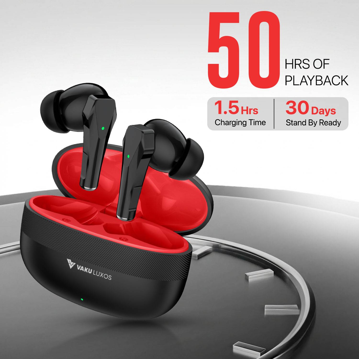 Vaku Luxos SONAIR TWS Bluetooth 5.4 Earbuds - Image 3